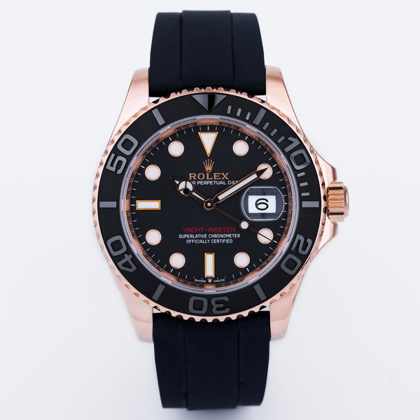 Rolex Yacht-Master 40mm | REF. 126655 | 18k Rose Gold | Box & Papers | 2021