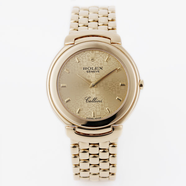 Rolex Cellini | REF. 6623 | Gold Jubilee Dial | 36.5mm | 18k Yellow Go