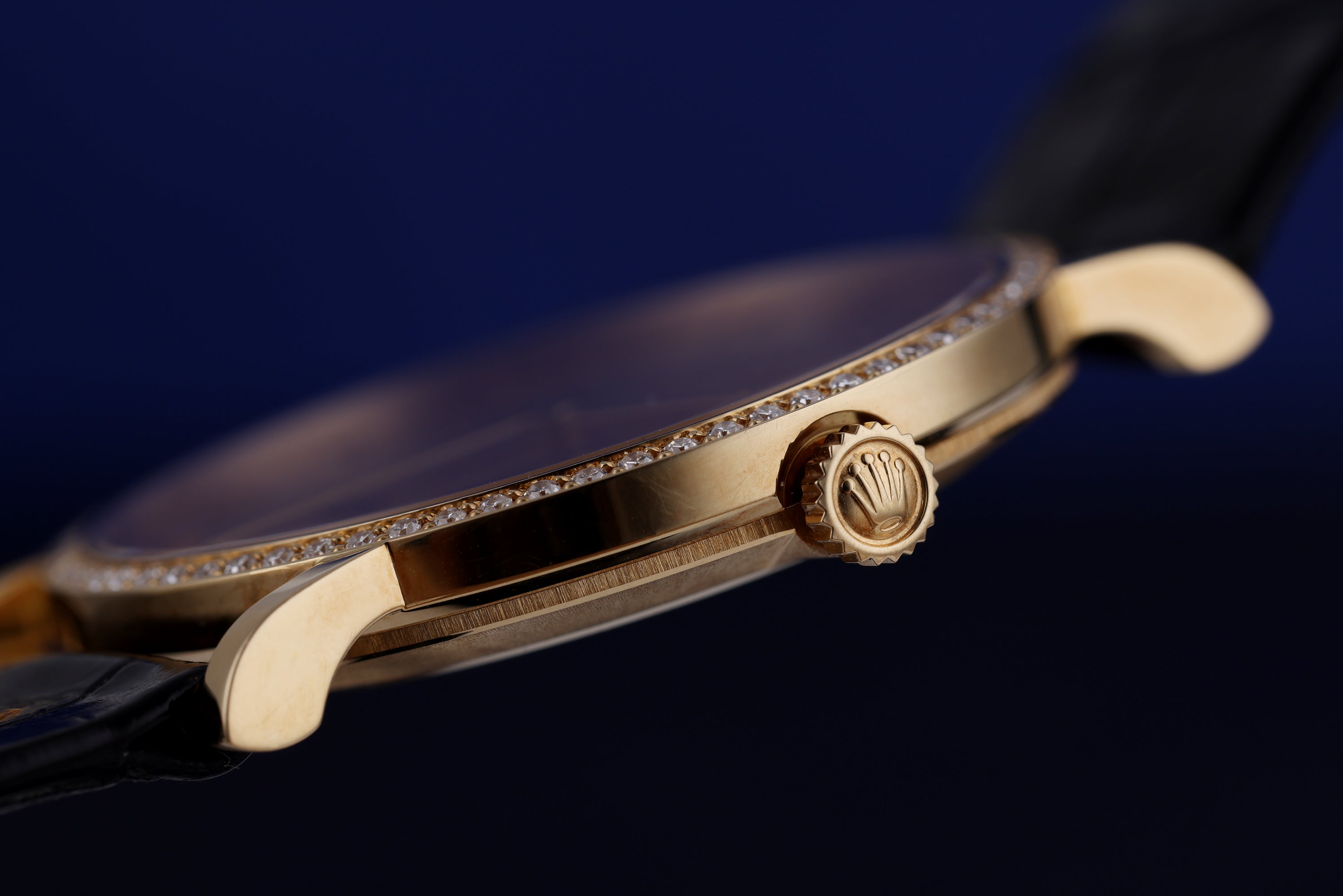 Rolex Cellini | REF. 5114 | Diamond Bezel | Manual Wind | 18k Yellow Gold | 32.5mm | 1995
