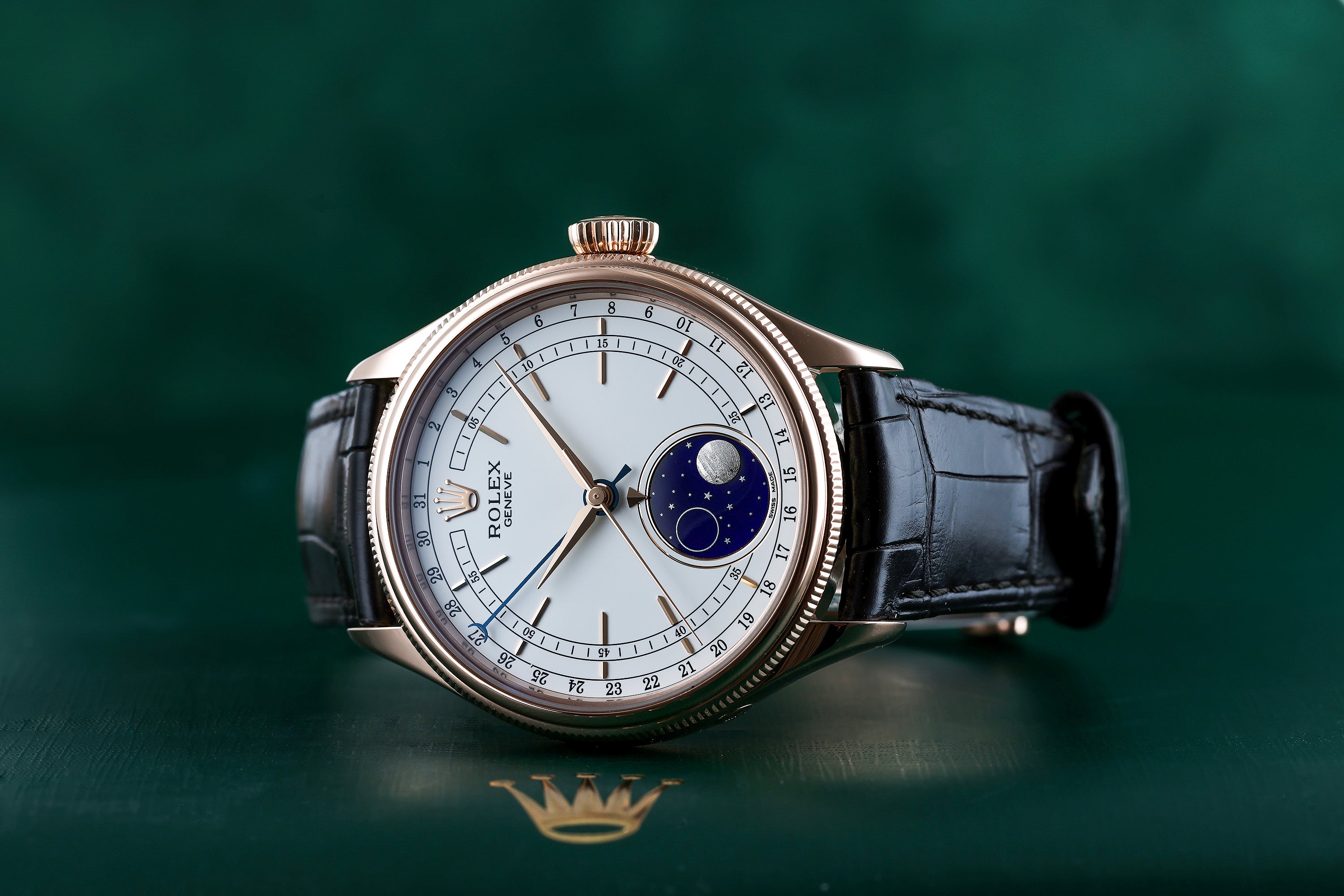 Rolex Cellini Moonphase | REF. 50535 | 18k Rose Gold | 39mm | Automatic