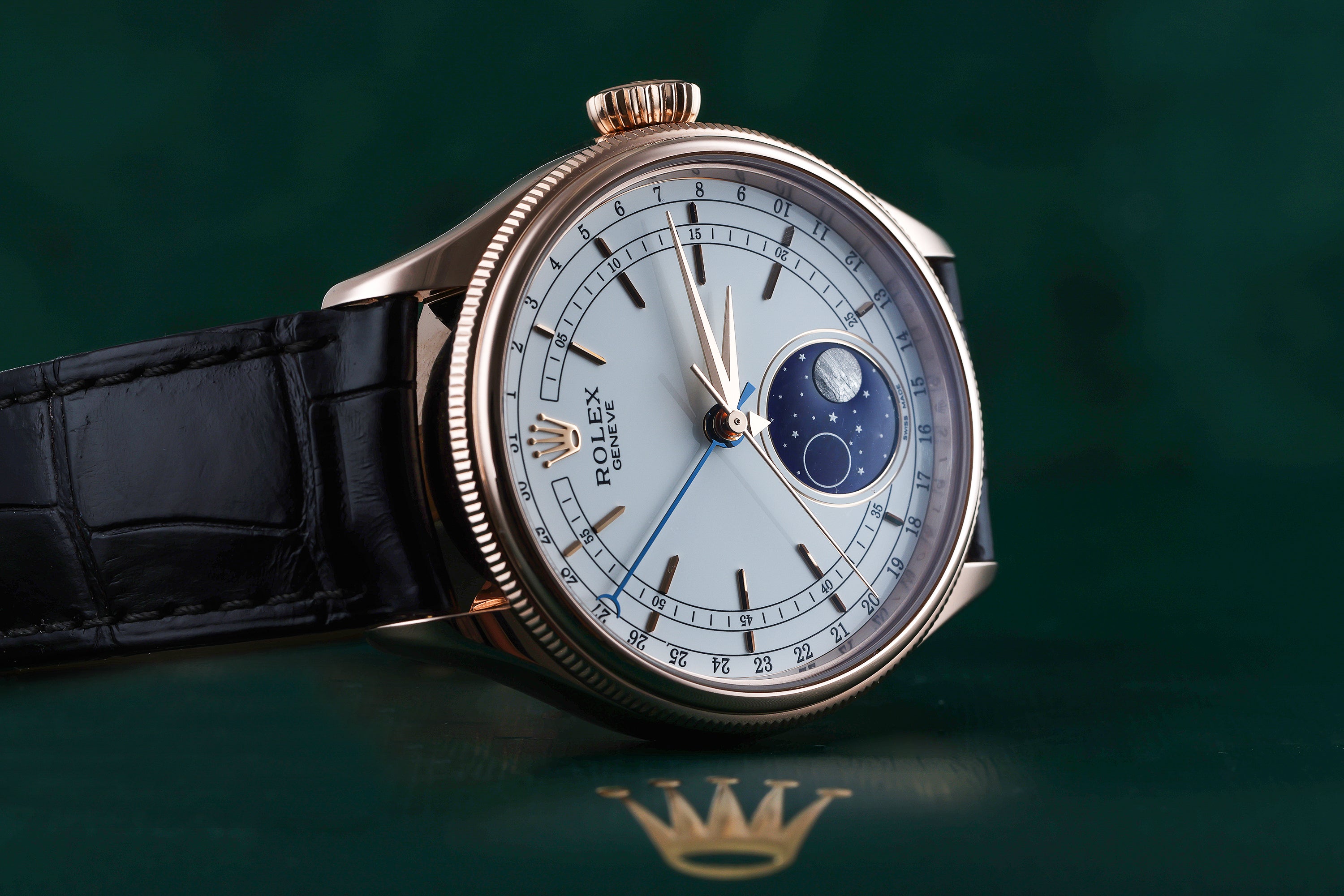 Rolex Cellini Moonphase | REF. 50535 | 18k Rose Gold | 39mm | Automatic