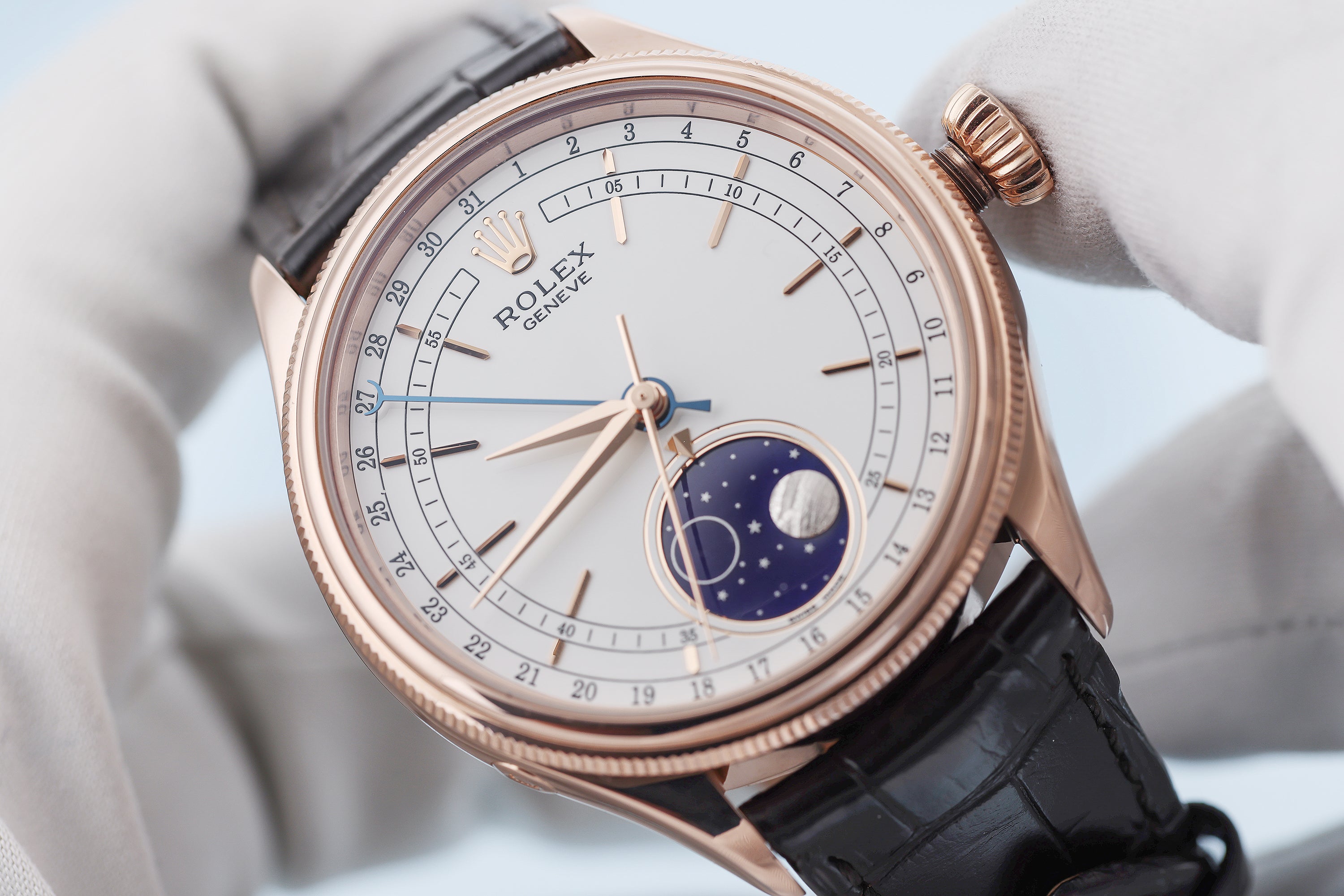 Rolex Cellini Moonphase | REF. 50535 | 18k Rose Gold | 39mm | Automatic
