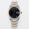 Rolex Date | REF. 15223 | Blue Dial | Stainless Steel & 18k Yellow Gold | Box & Papers | 2004