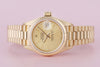 Rolex Lady DateJust | REF. 69178 | Gold Dial | 18k Yellow Gold | 1987