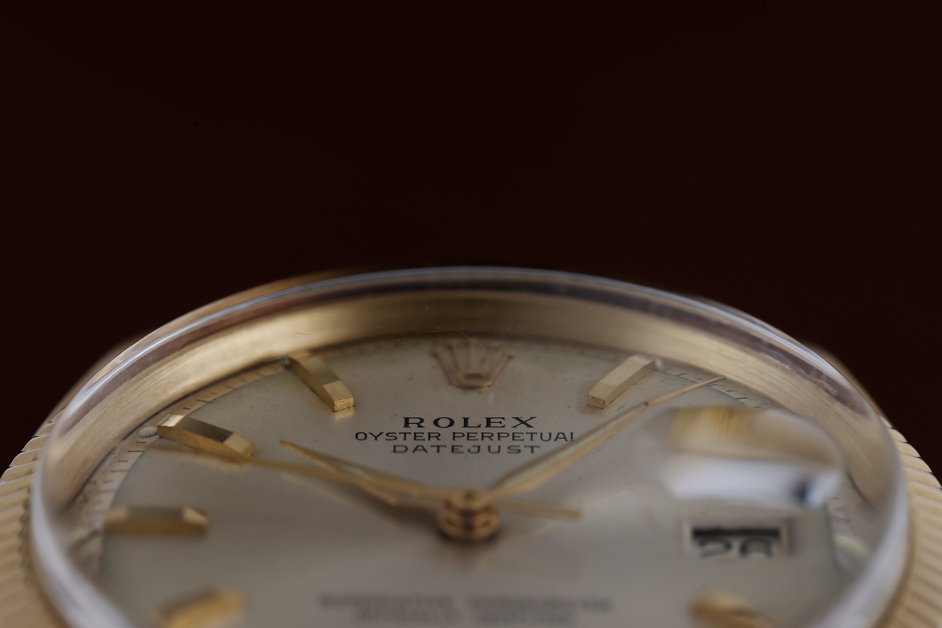 Rolex DateJust | REF. 1601 | Gold Dial | 36mm | 18k Yellow Gold | 1961