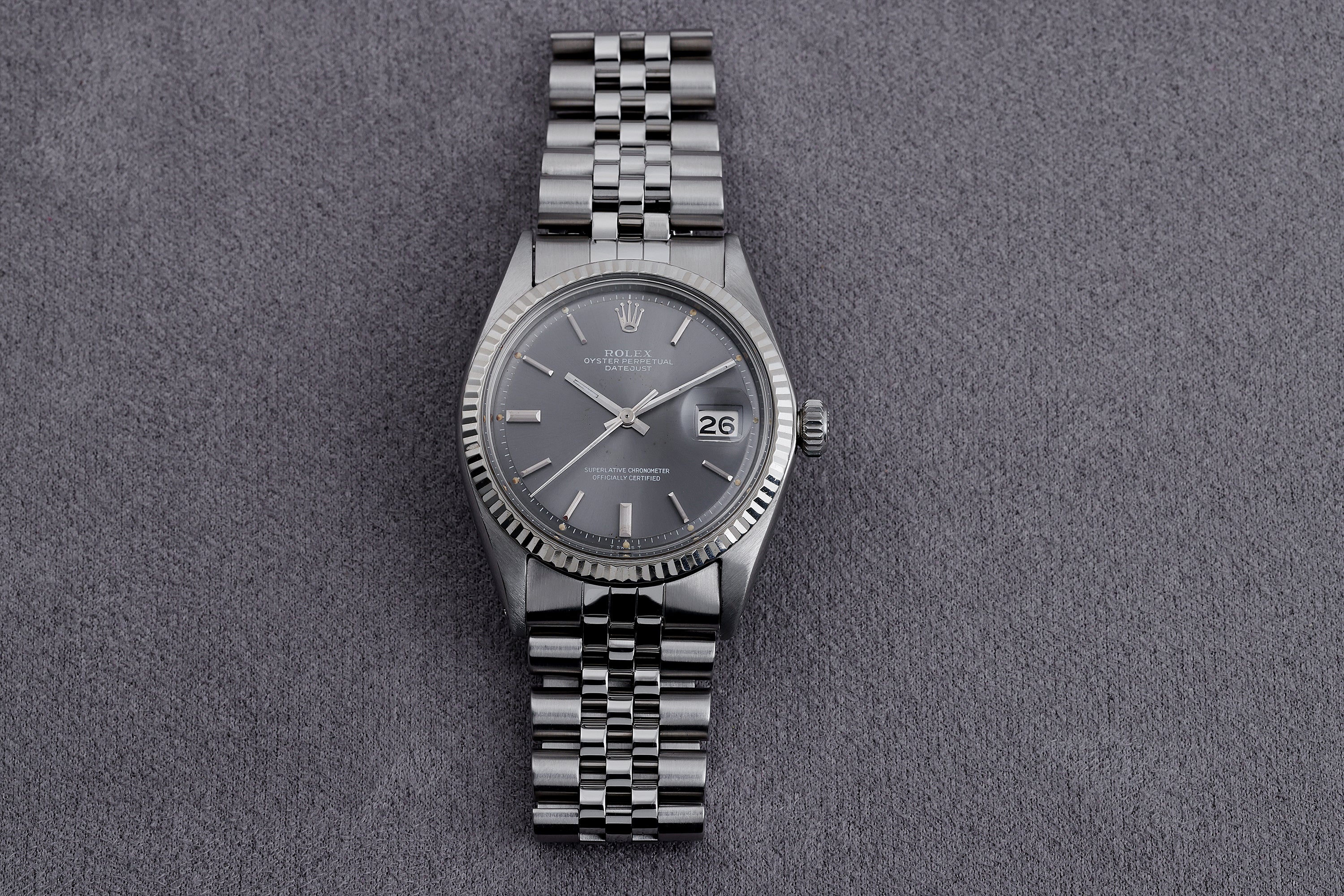Rolex DateJust | REF. 1601 | Ghost Dial | Stainless Steel | 1960's