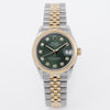 Rolex DateJust 31mm | REF. 278273 | Stainless Steel & 18k Yellow Gold | Olive Diamond Dial | Box & Papers