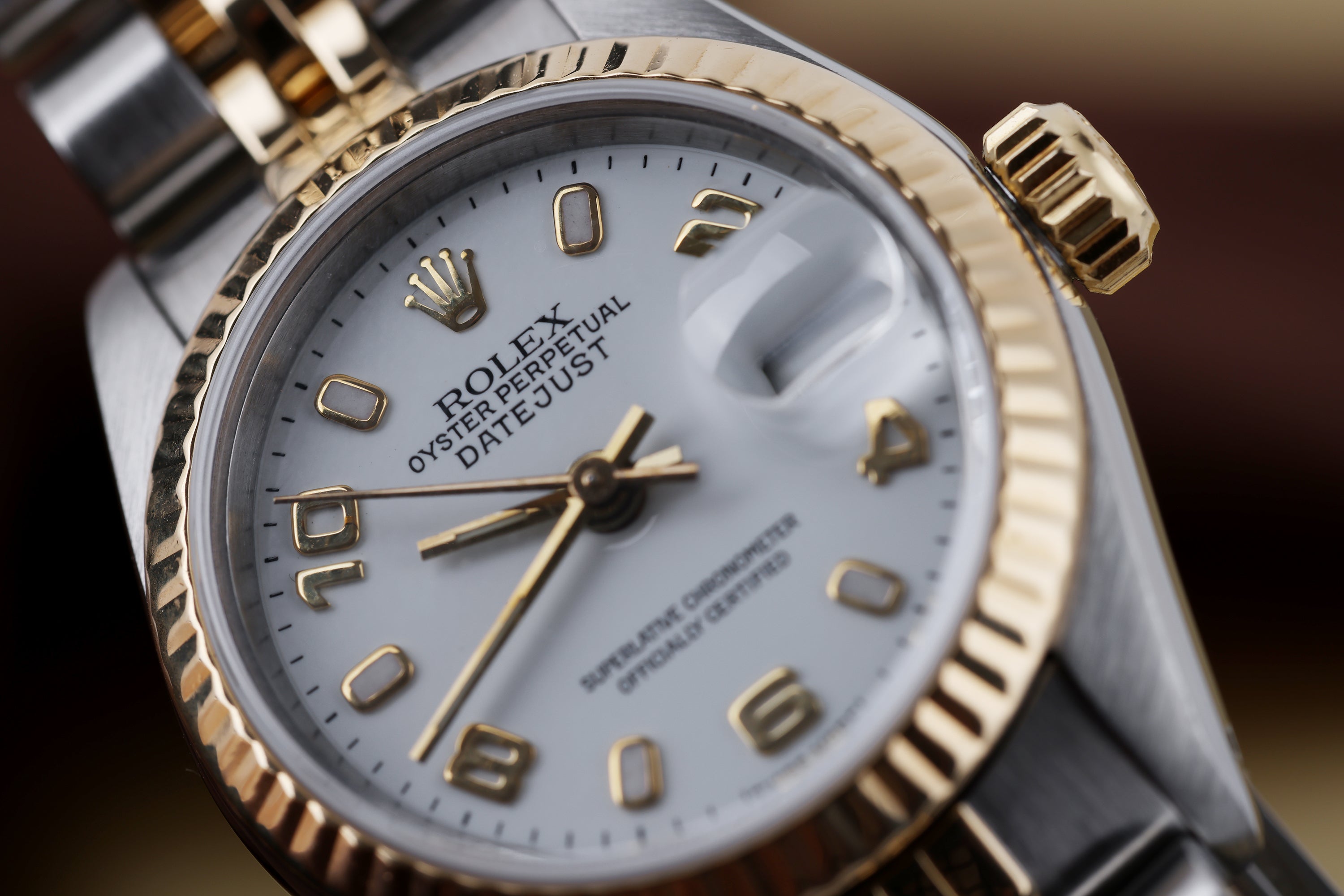 Rolex Lady DateJust 26mm | REF. 69173 | Stainless Steel & 18k Yellow Gold | White Dial | 1985