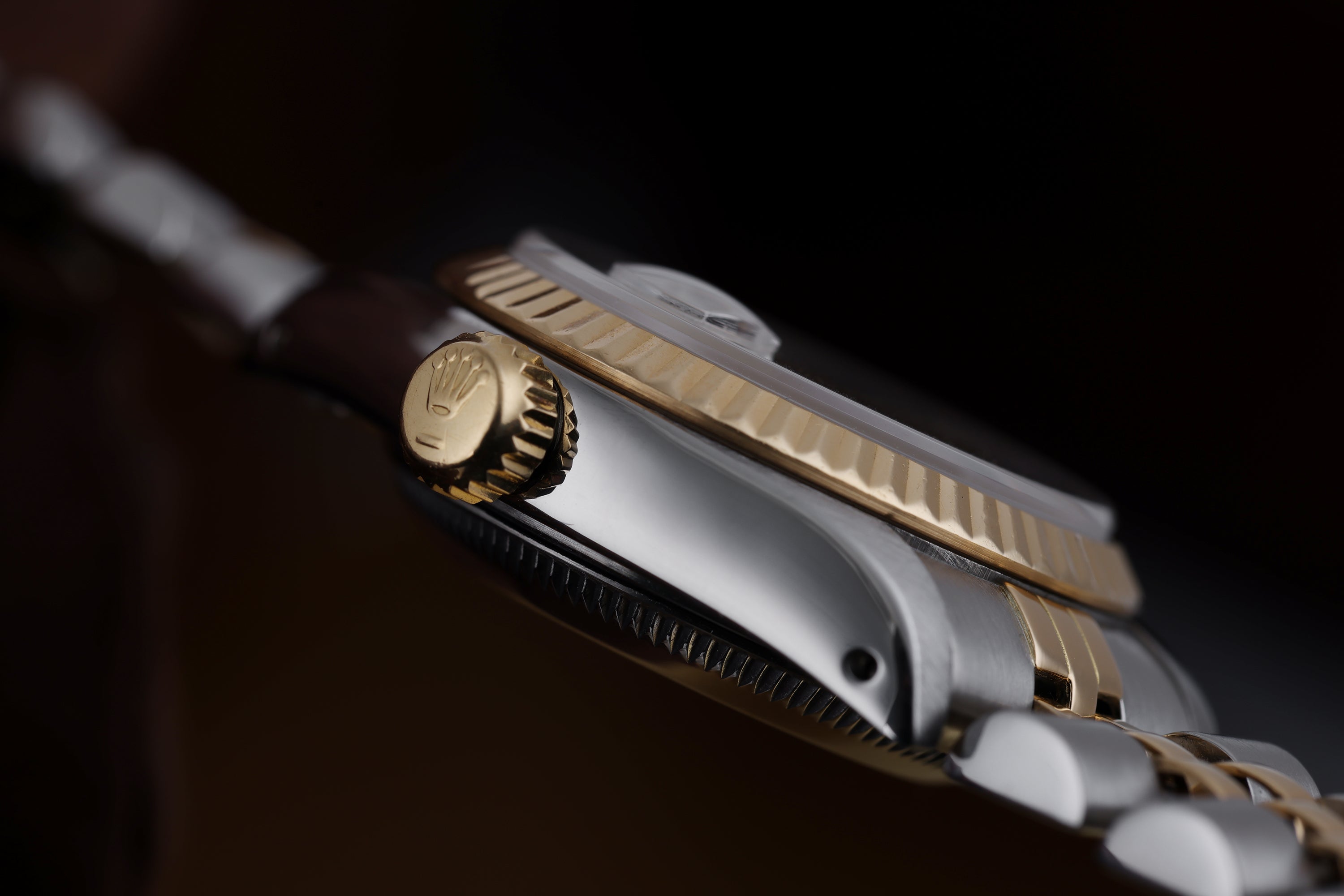 Rolex Lady DateJust 26mm | REF. 69173 | Stainless Steel & 18k Yellow Gold | Gold Dial | 1989