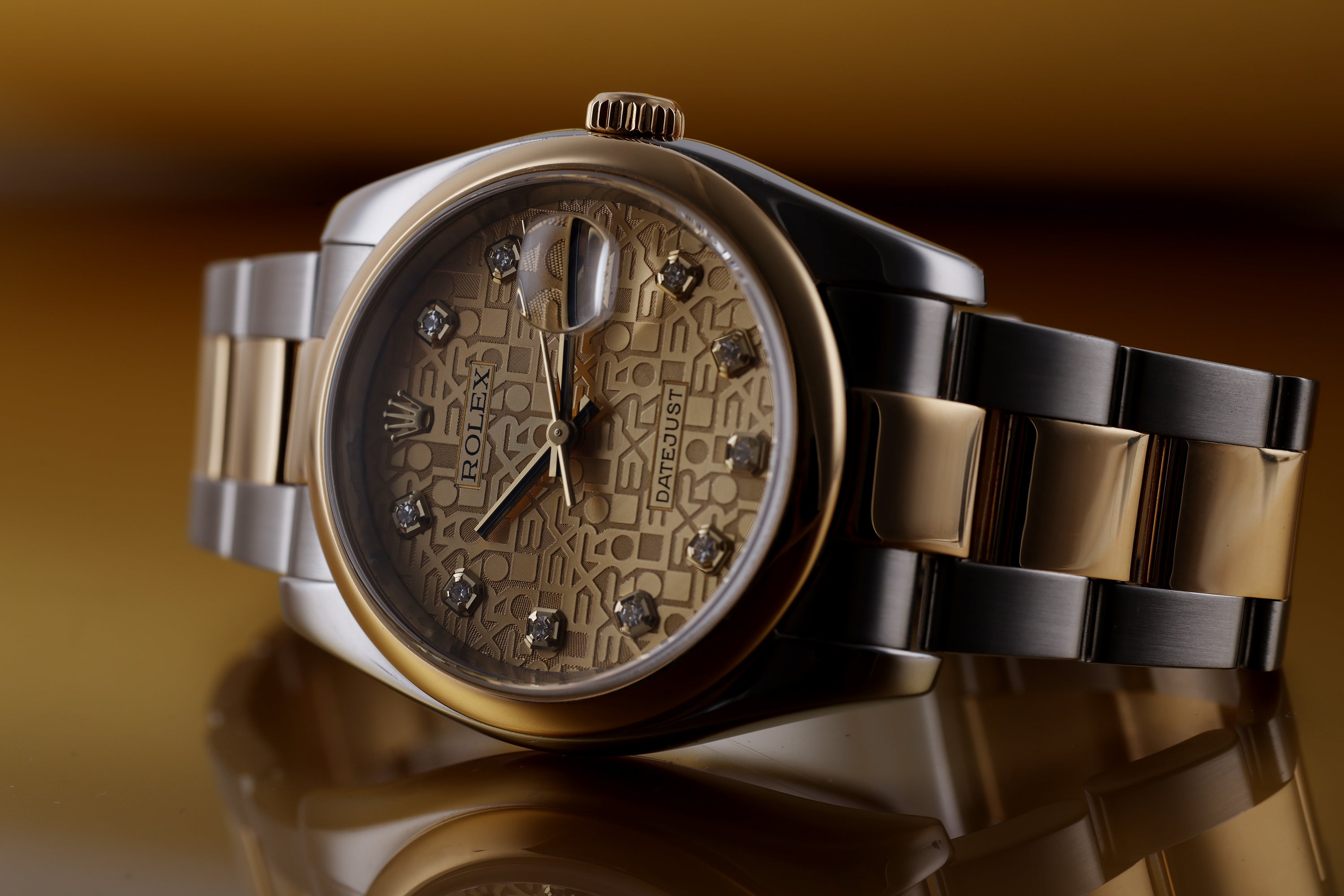 Rolex DateJust 36 | REF. 116203 | Gold Diamond Jubilee Dial | Stainless Steel & 18k Yellow Gold | Rolex Service Papers (2013) | 2003