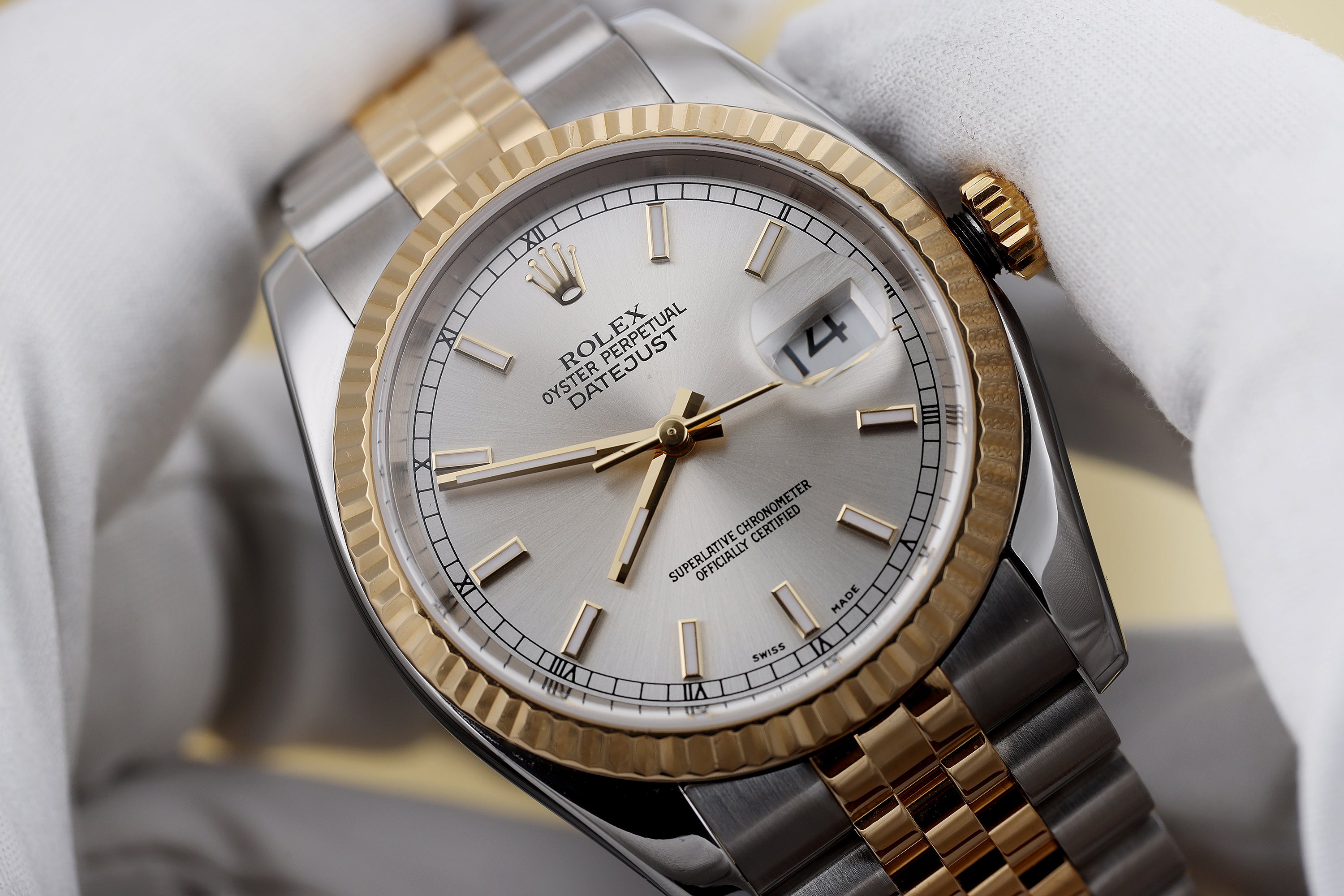 Rolex DateJust 36 | REF. 116233 | Silver Dial | Stainless Steel & 18k Yellow Gold | 2005