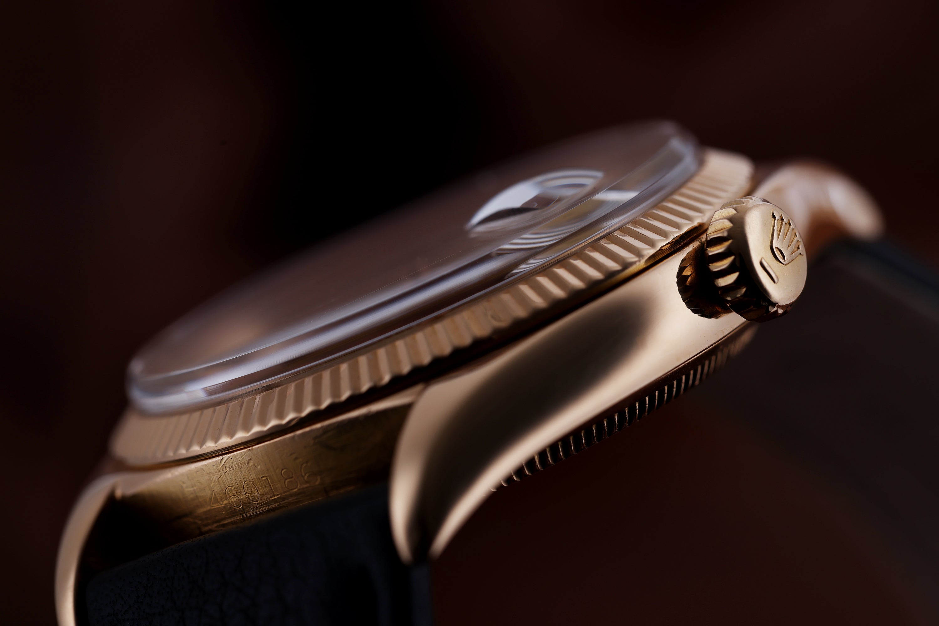 Rolex DateJust | REF. 6605 | Gold Dial | 36mm | 18k Rose Gold | 1959