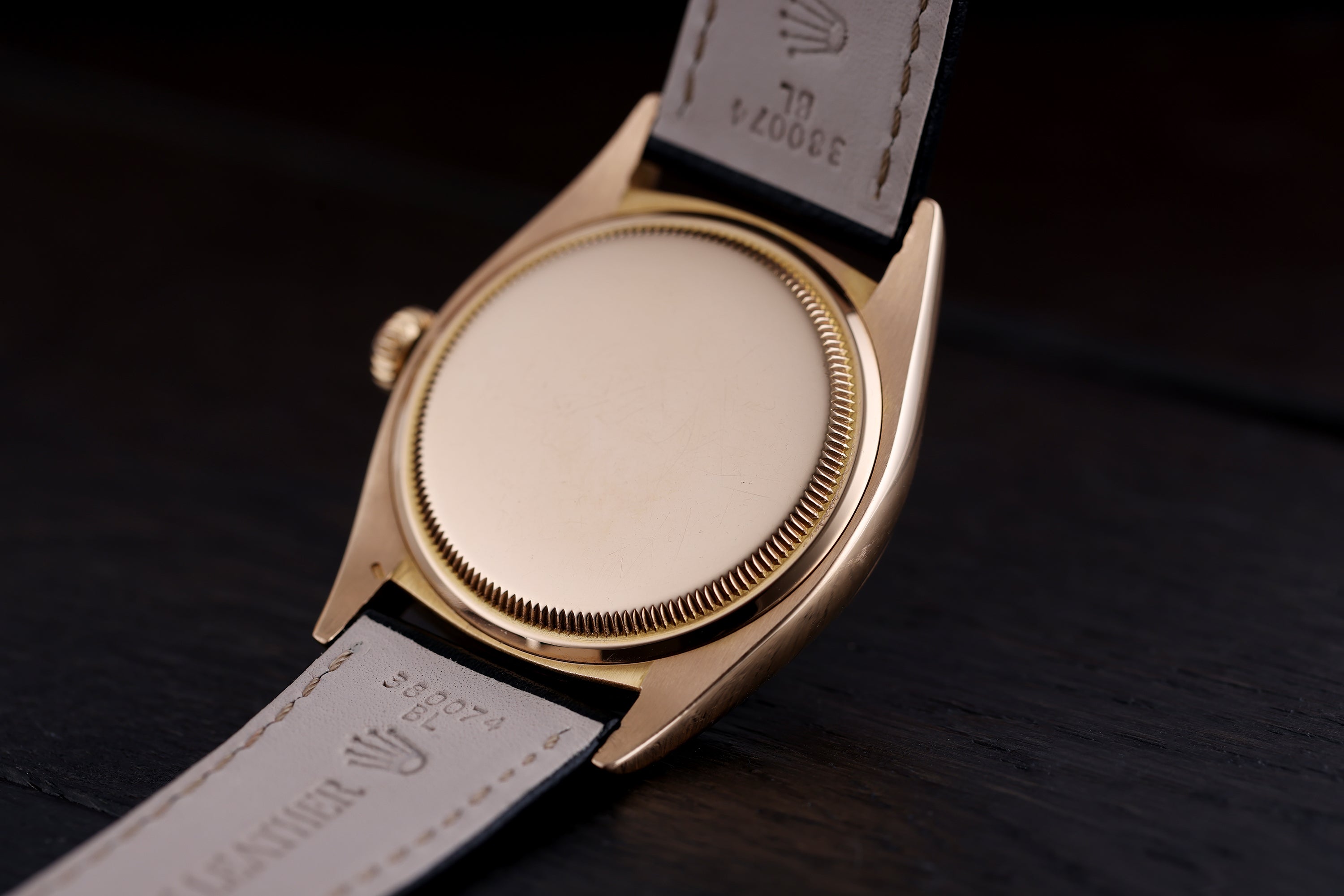 Rolex DateJust | REF. 6605 | Gold Dial | 36mm | 18k Rose Gold | 1959