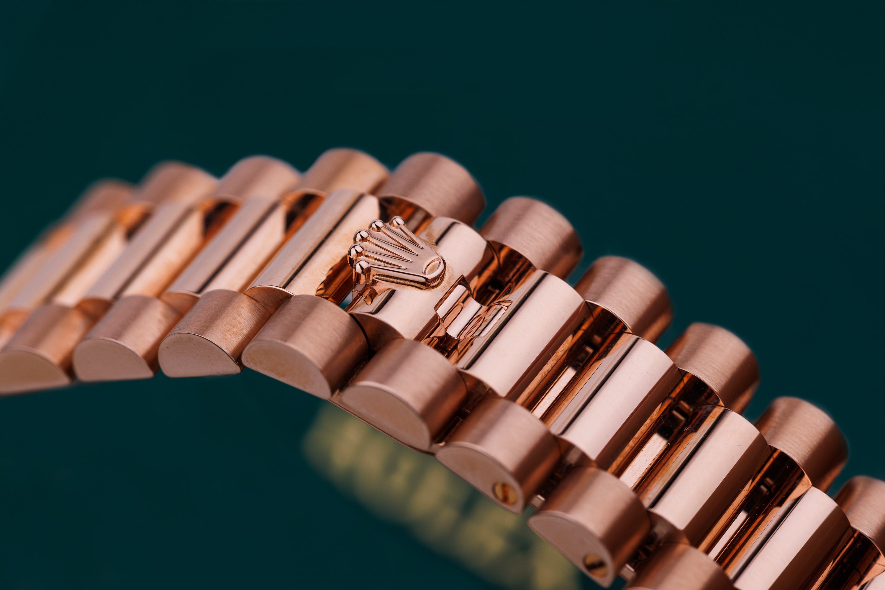 Unworn Rolex Day-Date | REF. 228235 | Olive Green Dial | 18k Rose Gold | 40mm | Box & Papers | 2022