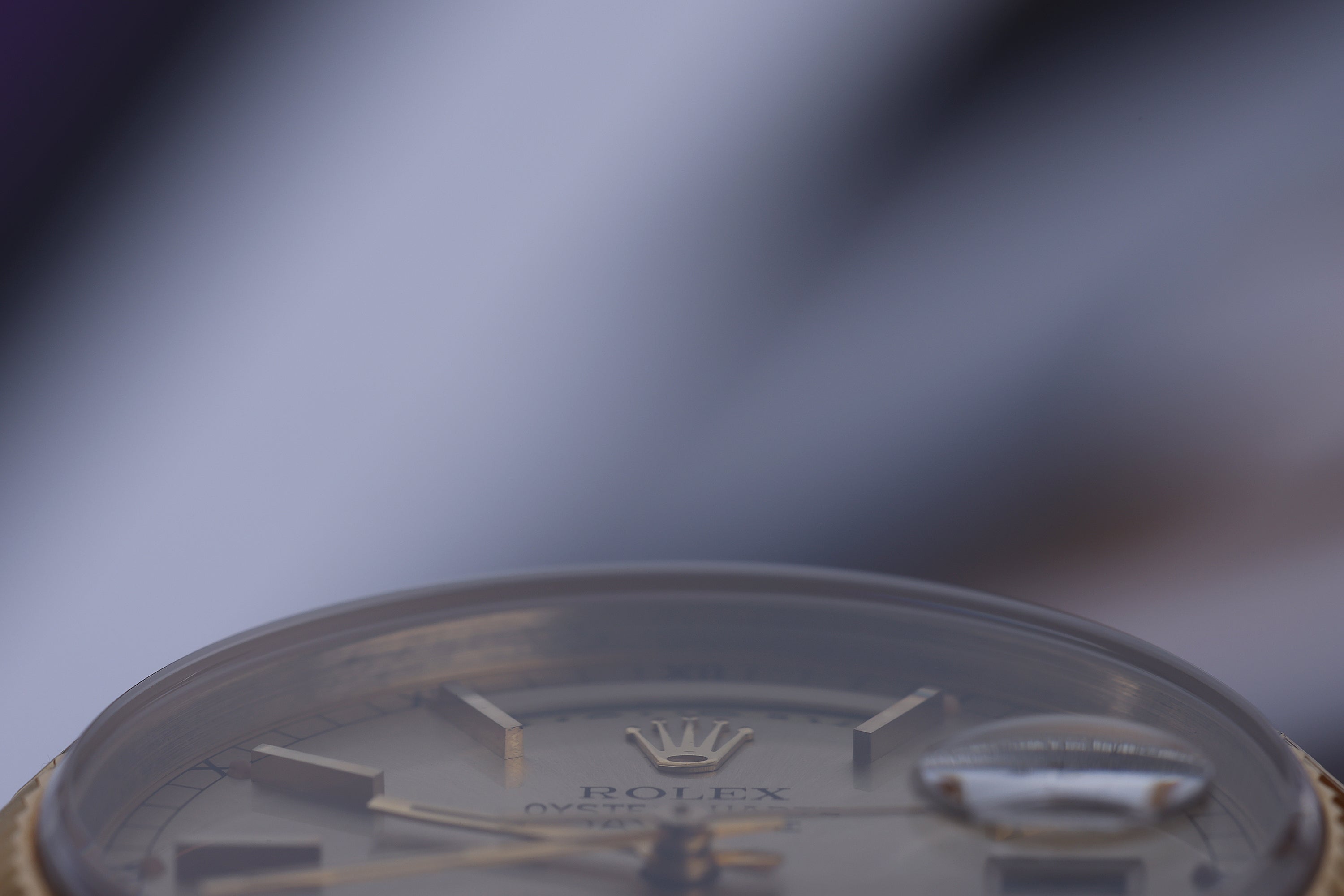 Rolex Day-Date Oysterquartz | REF. 19018 | Black Dial | 36mm | 18k Yellow Gold | 1980