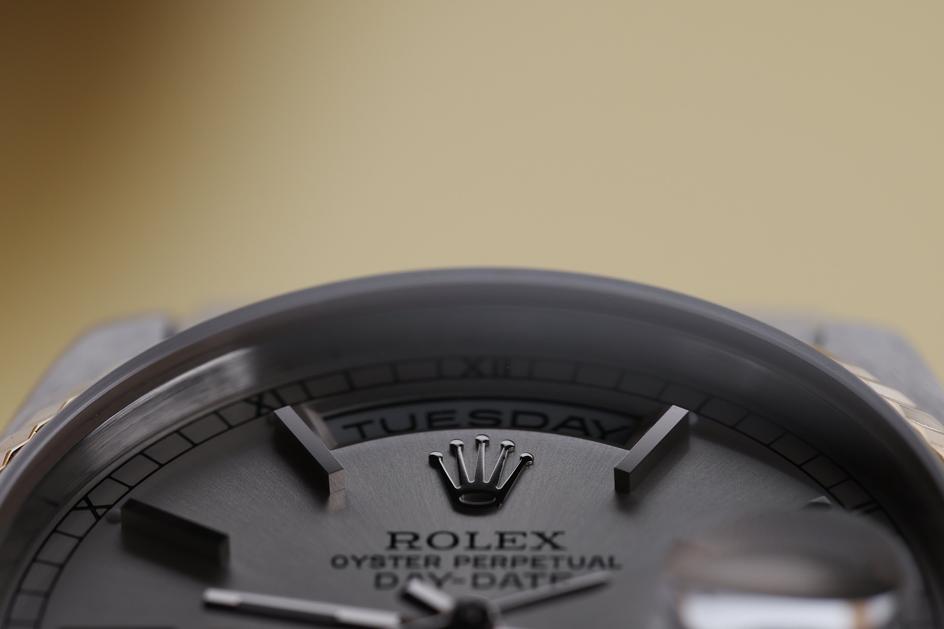 Rolex Day-Date Tridor | REF. 18239B | Silver Dial | 18k Three Colour Gold | 1995