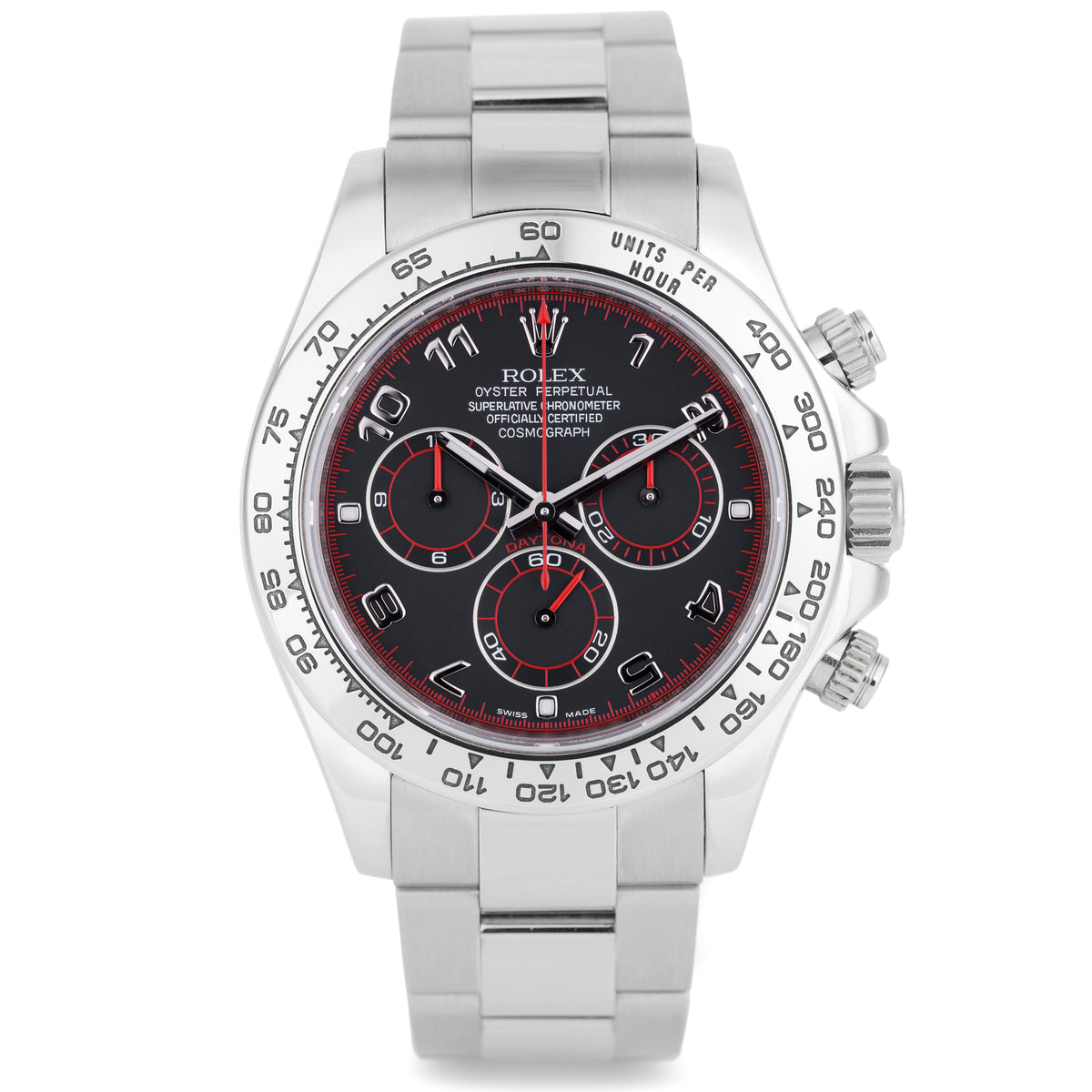 Rolex Daytona | REF. 116509 | Black Racing Dial | 18k White Gold | 200
