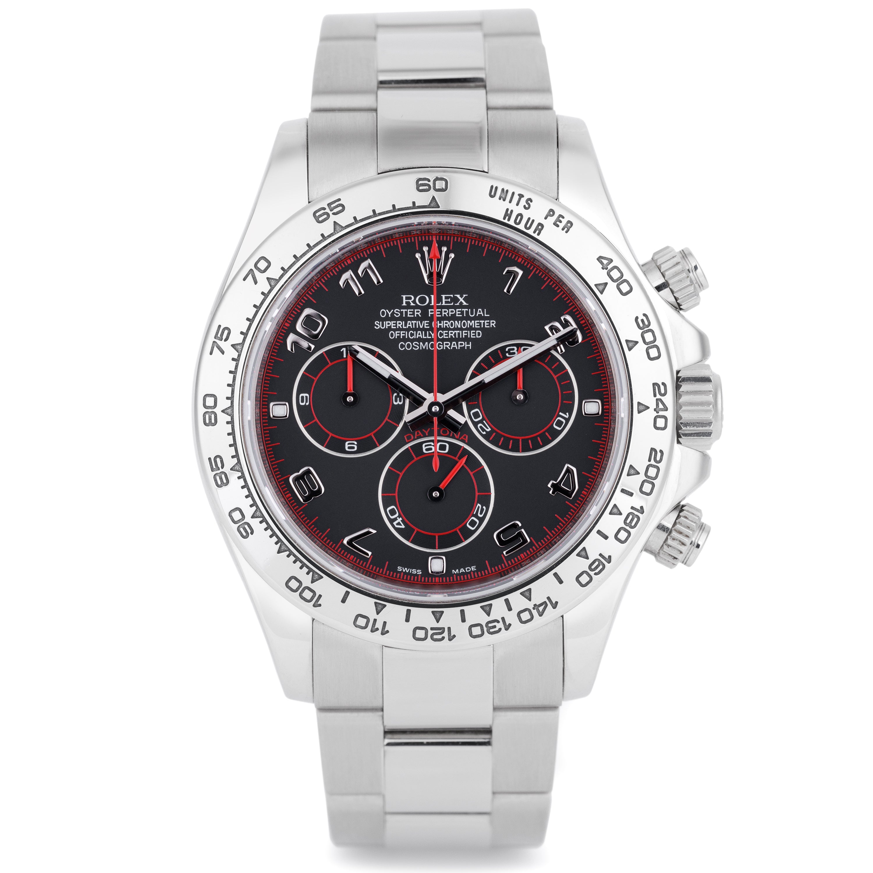 Rolex Daytona | REF. 116509 | Black Racing Dial | 18k White Gold | 2007