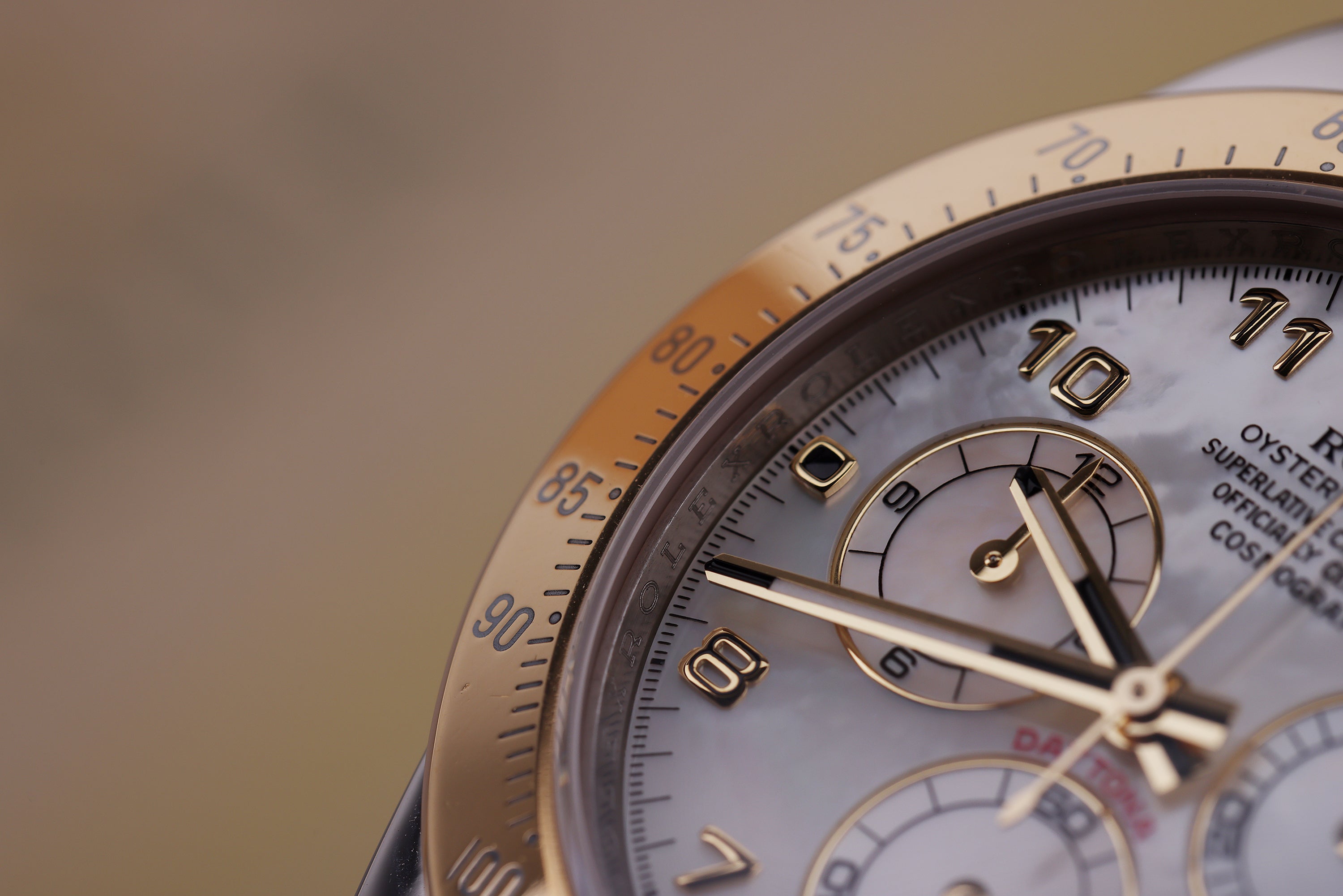 Rolex Daytona | REF. 116523 | White Mother of Pearl | Stainless Steel & 18k Yellow Gold | Box & Papers | 2011