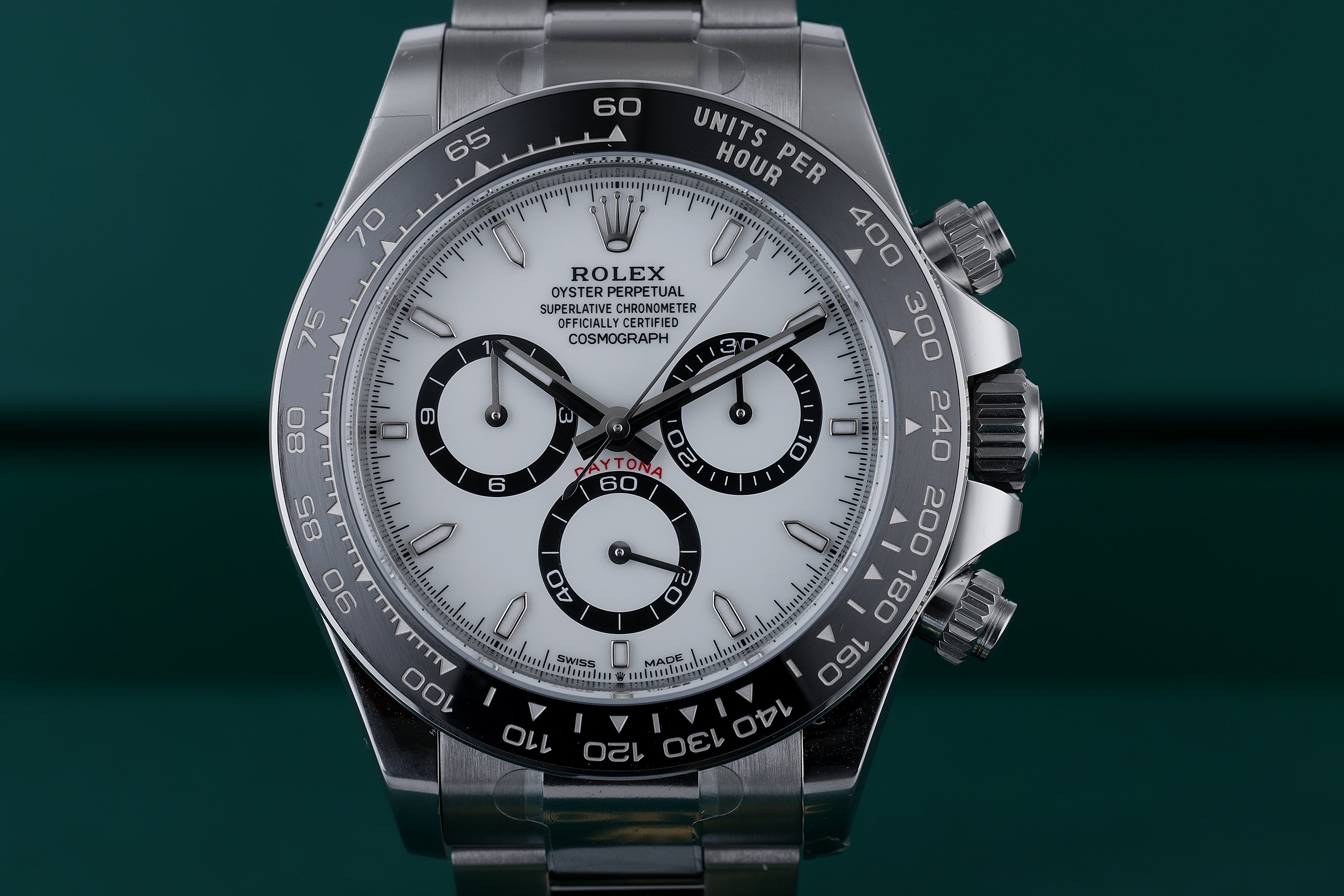 Unworn 2025 Rolex Daytona | REF. 126500LN | White Dial | Stainless Steel | Box & Papers