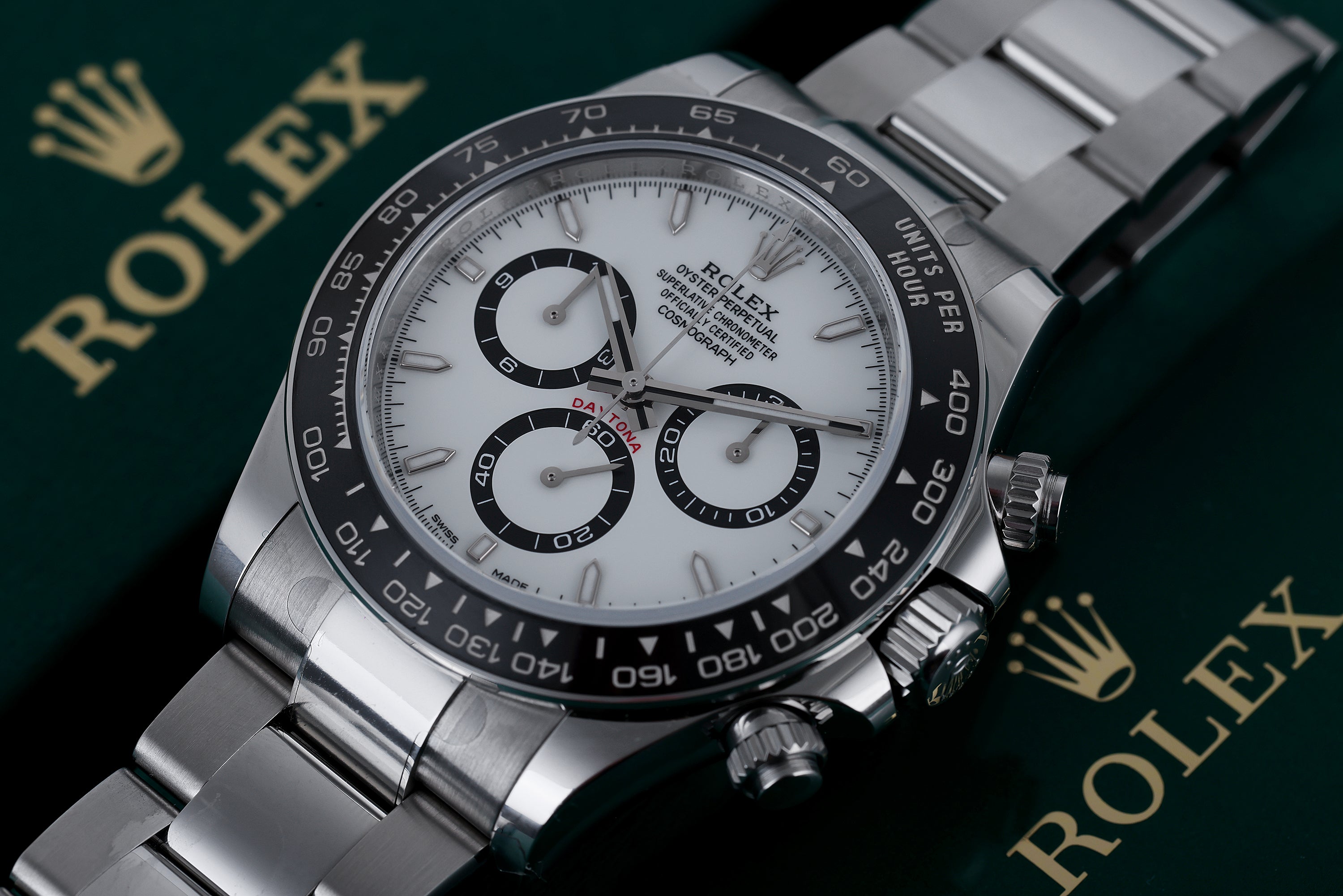 Unworn 2025 Rolex Daytona | REF. 126500LN | White Dial | Stainless Steel | Box & Papers