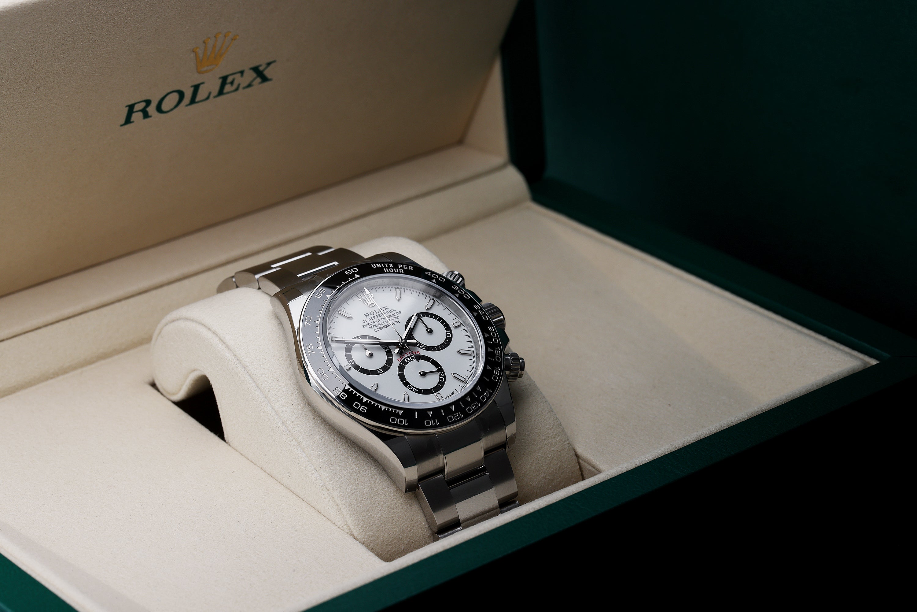 Unworn 2025 Rolex Daytona | REF. 126500LN | White Dial | Stainless Steel | Box & Papers