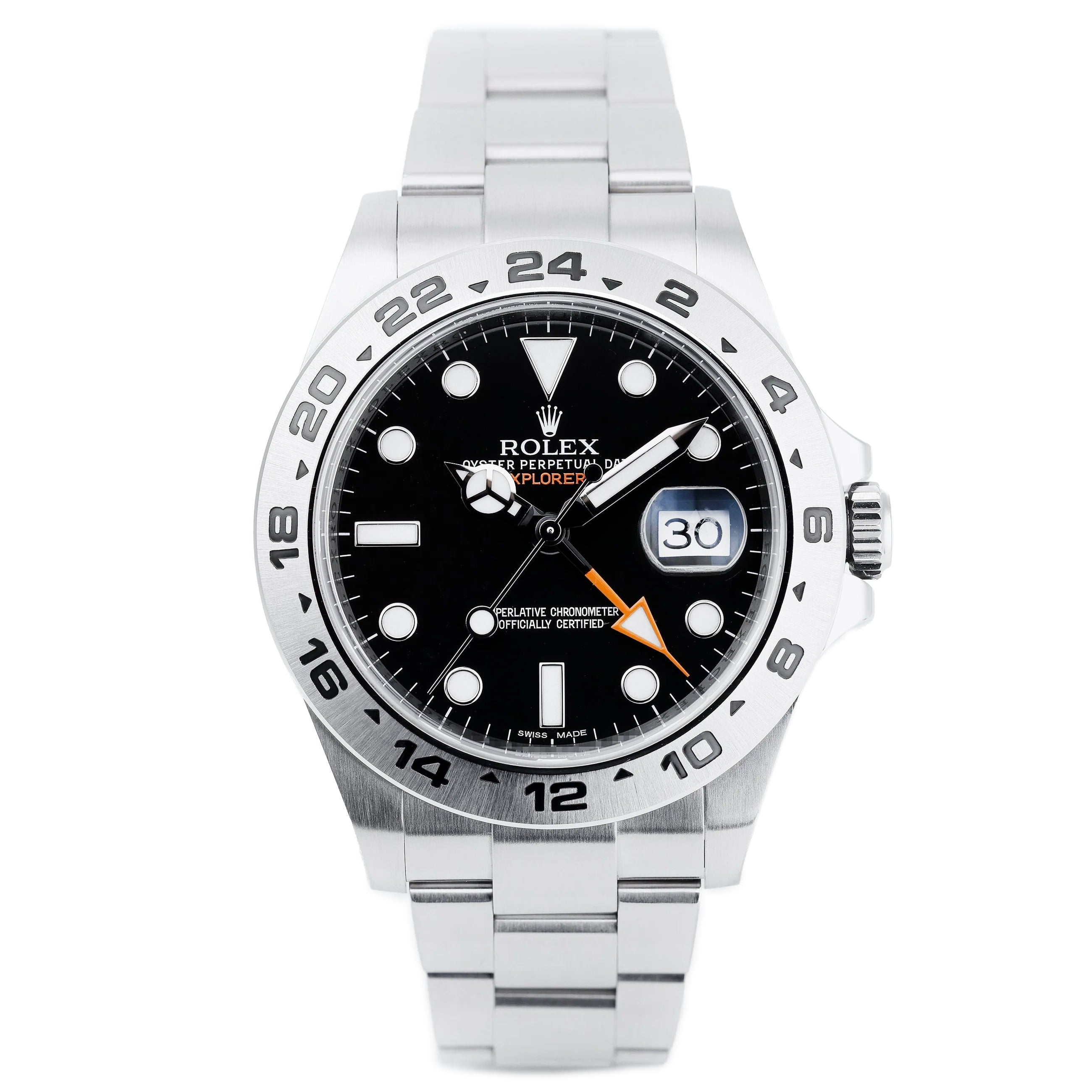 Rolex Explorer II | REF. 216570 | Black Dial | Stainless Steel | 2014 | Box & Papers