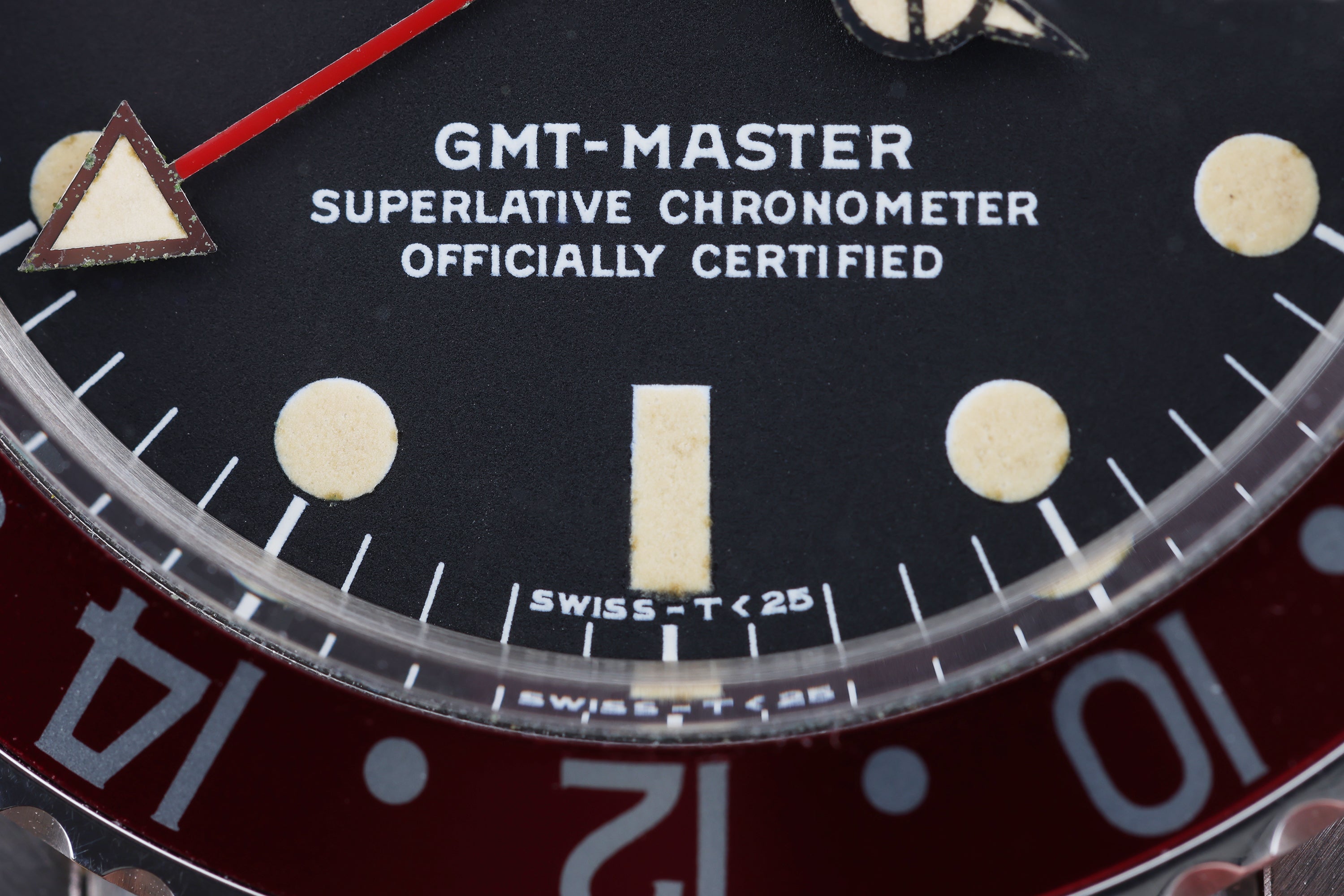 Rolex GMT-Master "Pepsi" | REF. 1675/0 | Black Matte Dial | 1972 | Stainless Steel | Rolex Service Papers 2014