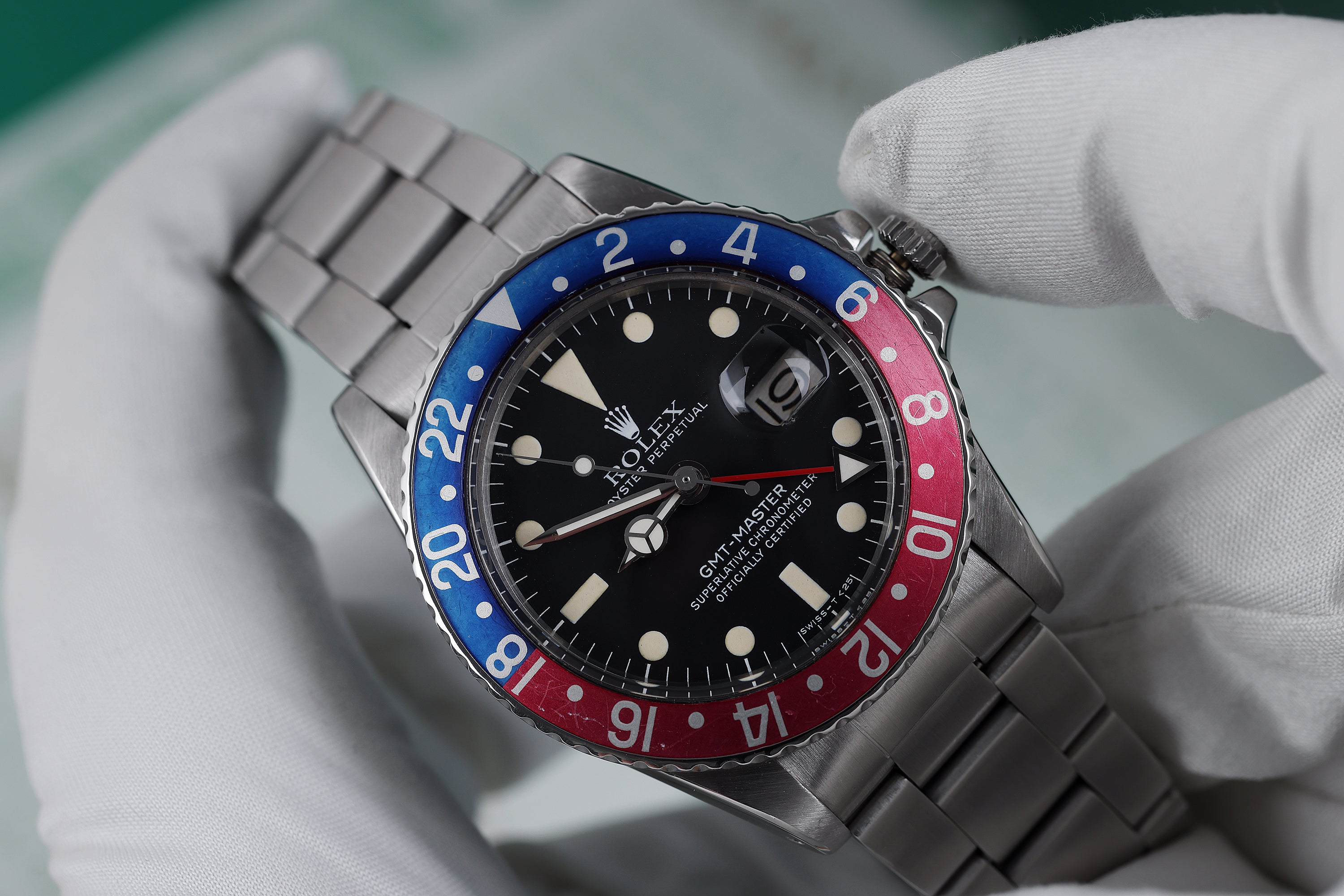 Rolex GMT-Master "Pepsi" | REF. 1675 | Black Matte Dial | 1978/1980 | Stainless Steel | Box & Papers