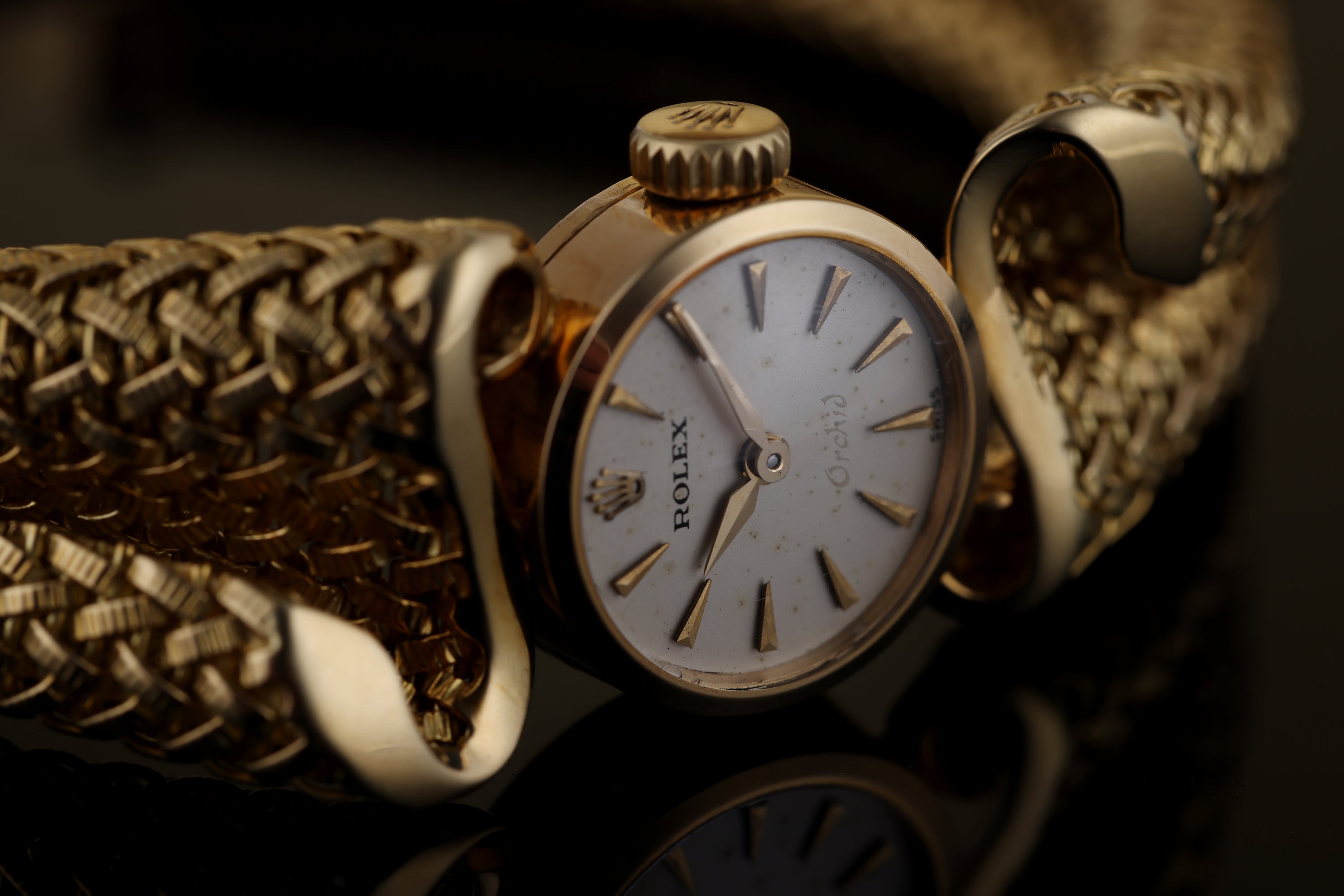 Rolex Orchid | REF. 9524 | Manual Wind | 16mm | 18k Yellow Gold | 1960
