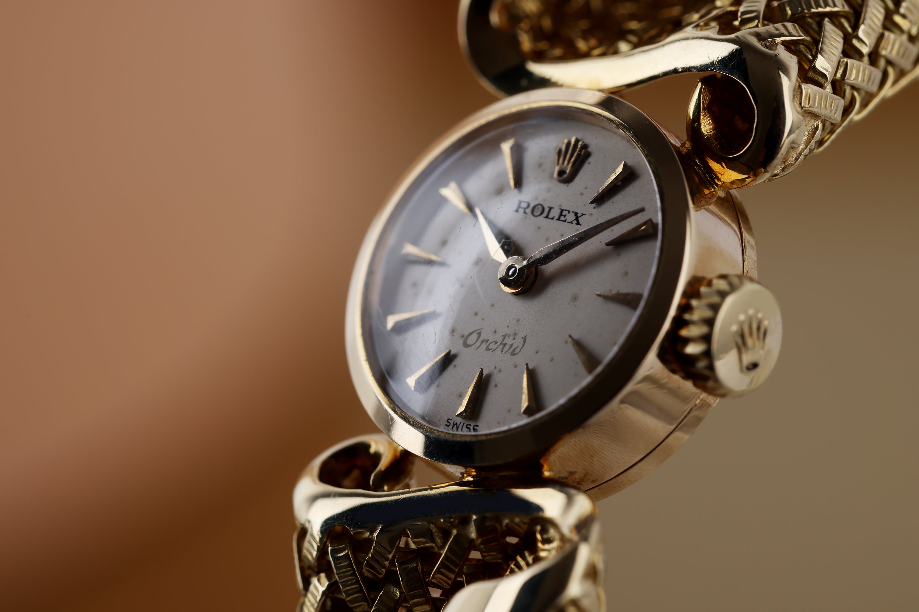 Rolex Orchid | REF. 9524 | Manual Wind | 16mm | 18k Yellow Gold | 1960