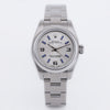 Rolex Lady Oyster Perpetual | REF. 176200 | Silver Dial with Blue Batons | 26mm | Stainless Steel | Box & Papers | 2009