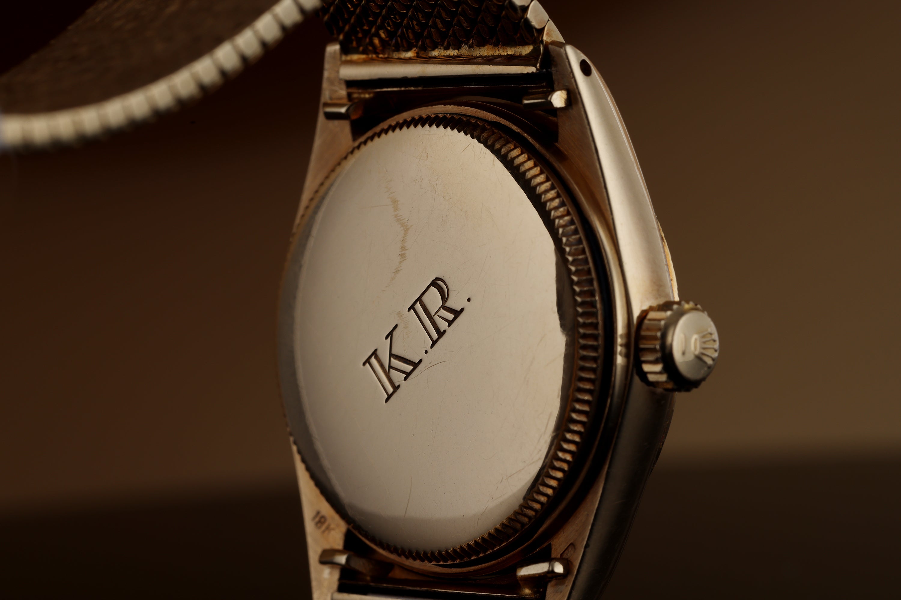 Rare Rolex Oyster Perpetual - Qaboos Sultan of Oman Dial | REF. 6744 | 18k Yellow Gold | 1973