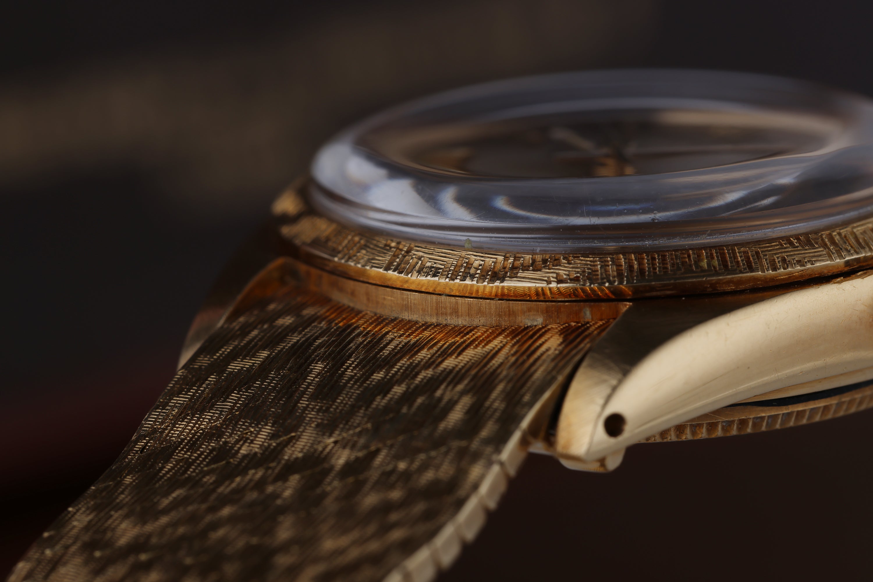 Rare Rolex Oyster Perpetual - Qaboos Sultan of Oman Dial | REF. 6744 | 18k Yellow Gold | 1973