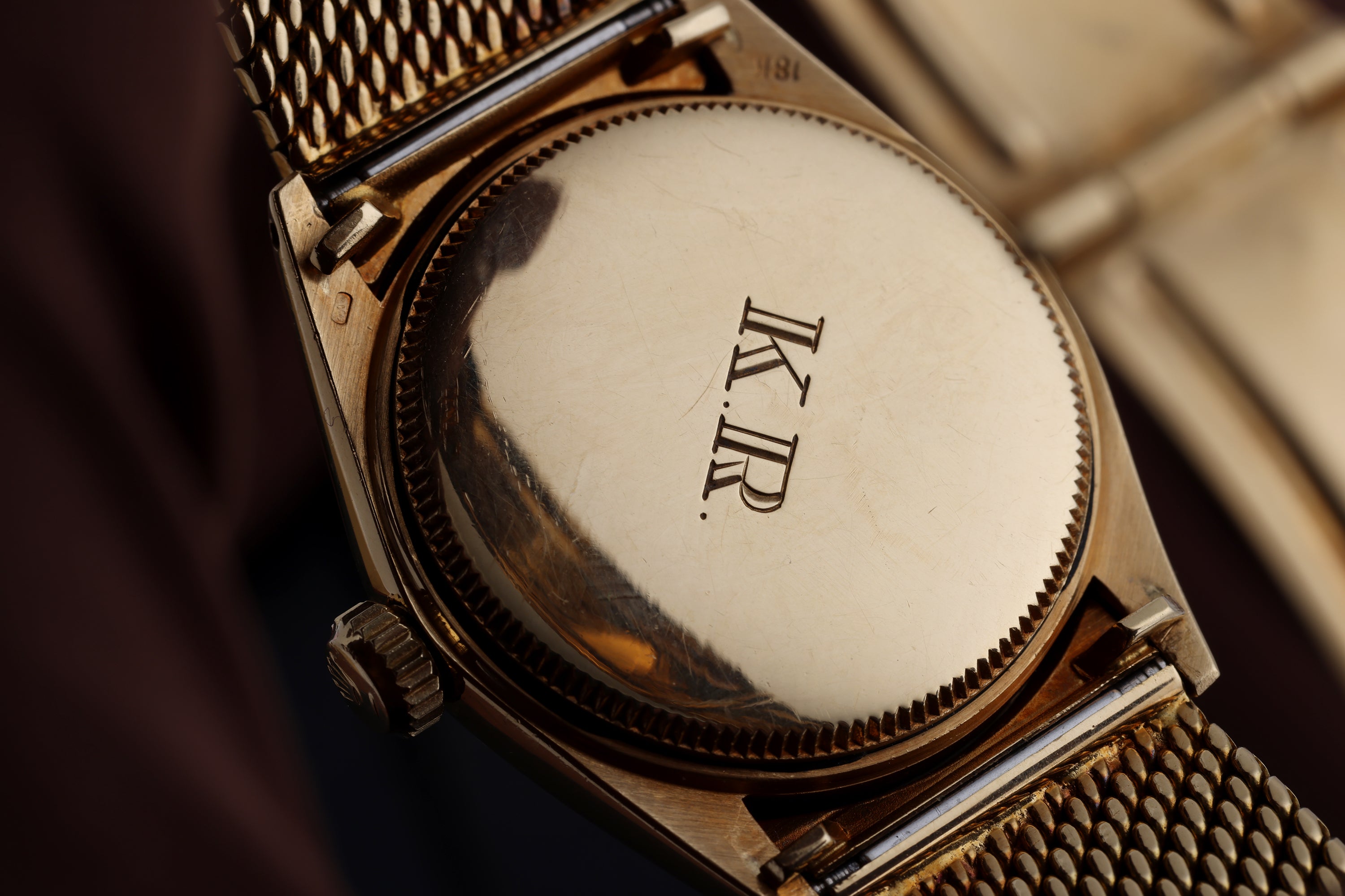 Rare Rolex Oyster Perpetual - Qaboos Sultan of Oman Dial | REF. 6744 | 18k Yellow Gold | 1973