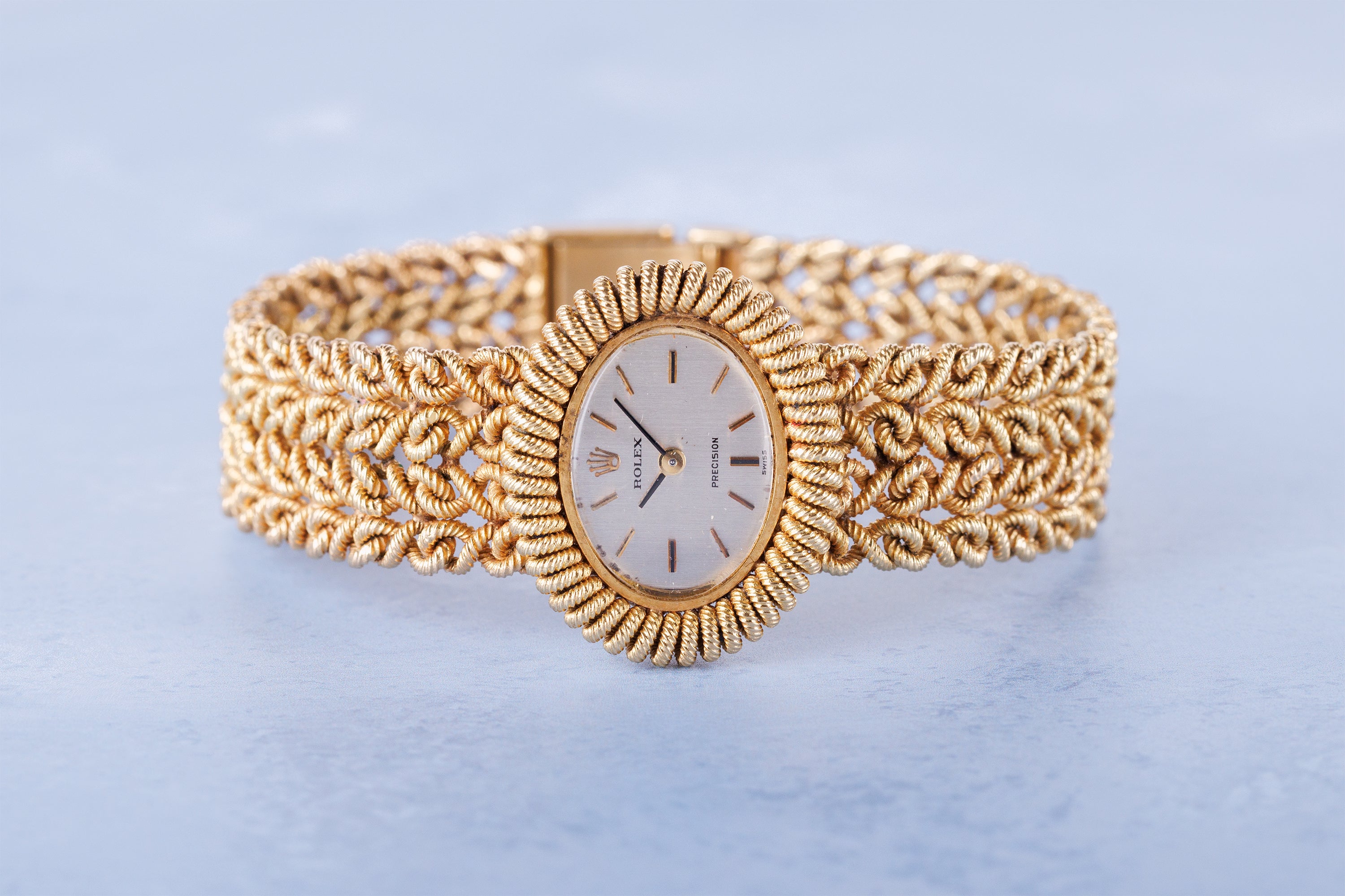 Rolex Ladies Precision Wristwatch | 18k Yellow Gold | DS&S Case | 26mm | Manual Wind | 1972
