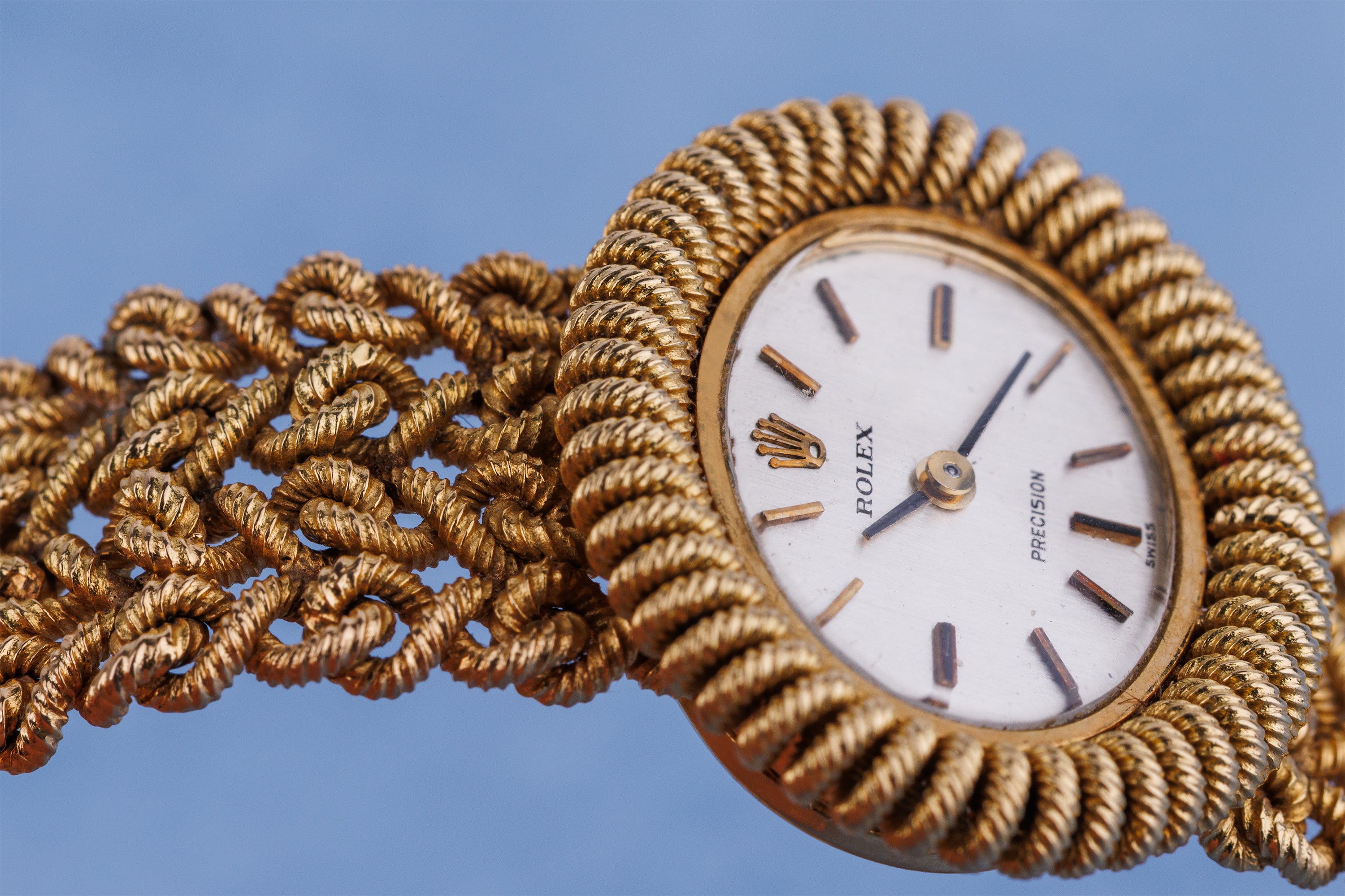 Rolex Ladies Precision Wristwatch | 18k Yellow Gold | DS&S Case | 26mm | Manual Wind | 1972