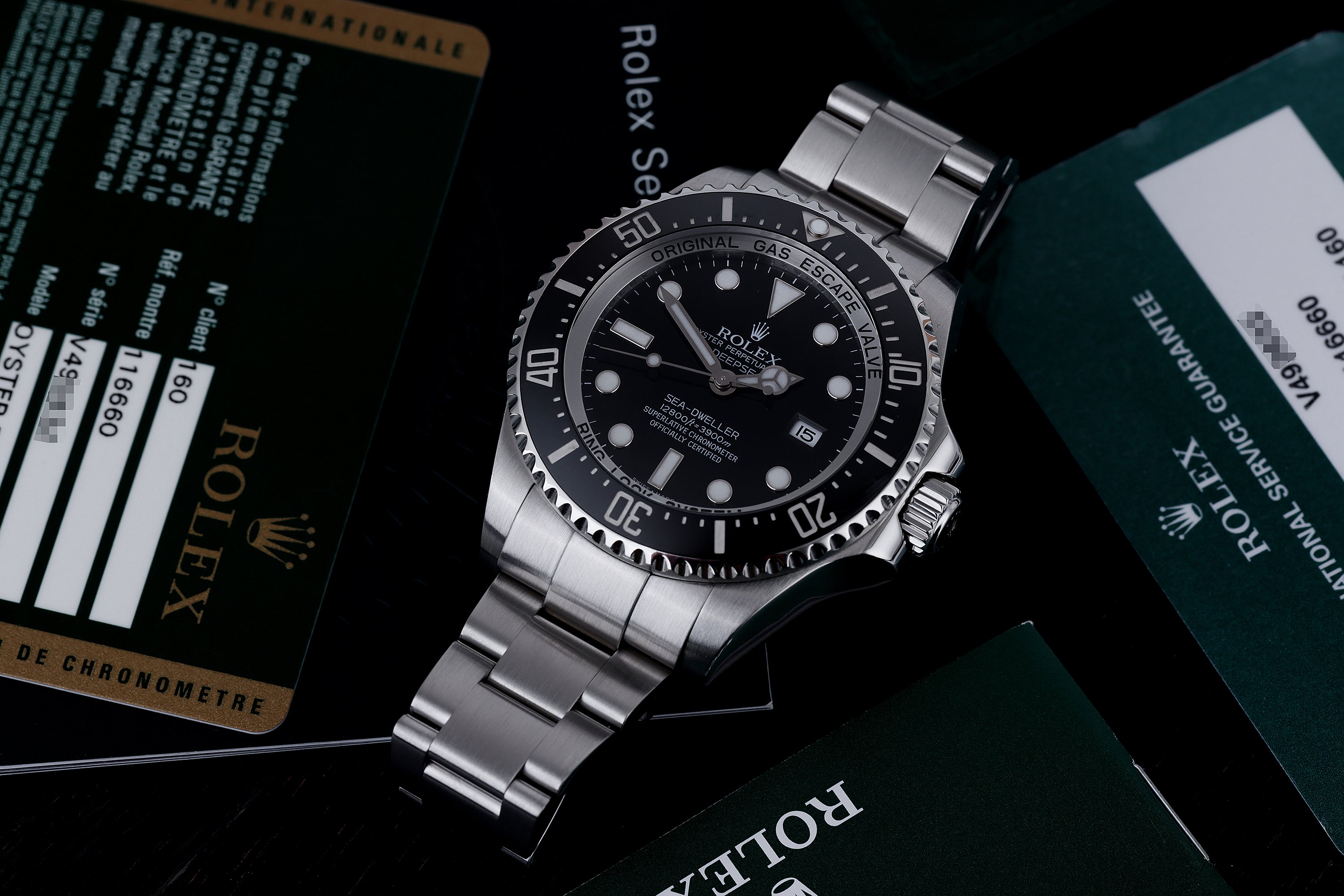 Rolex Sea-Dweller Deepsea | REF. 116660 | Stainless Steel | Box & Papers + Service Papers | 2010