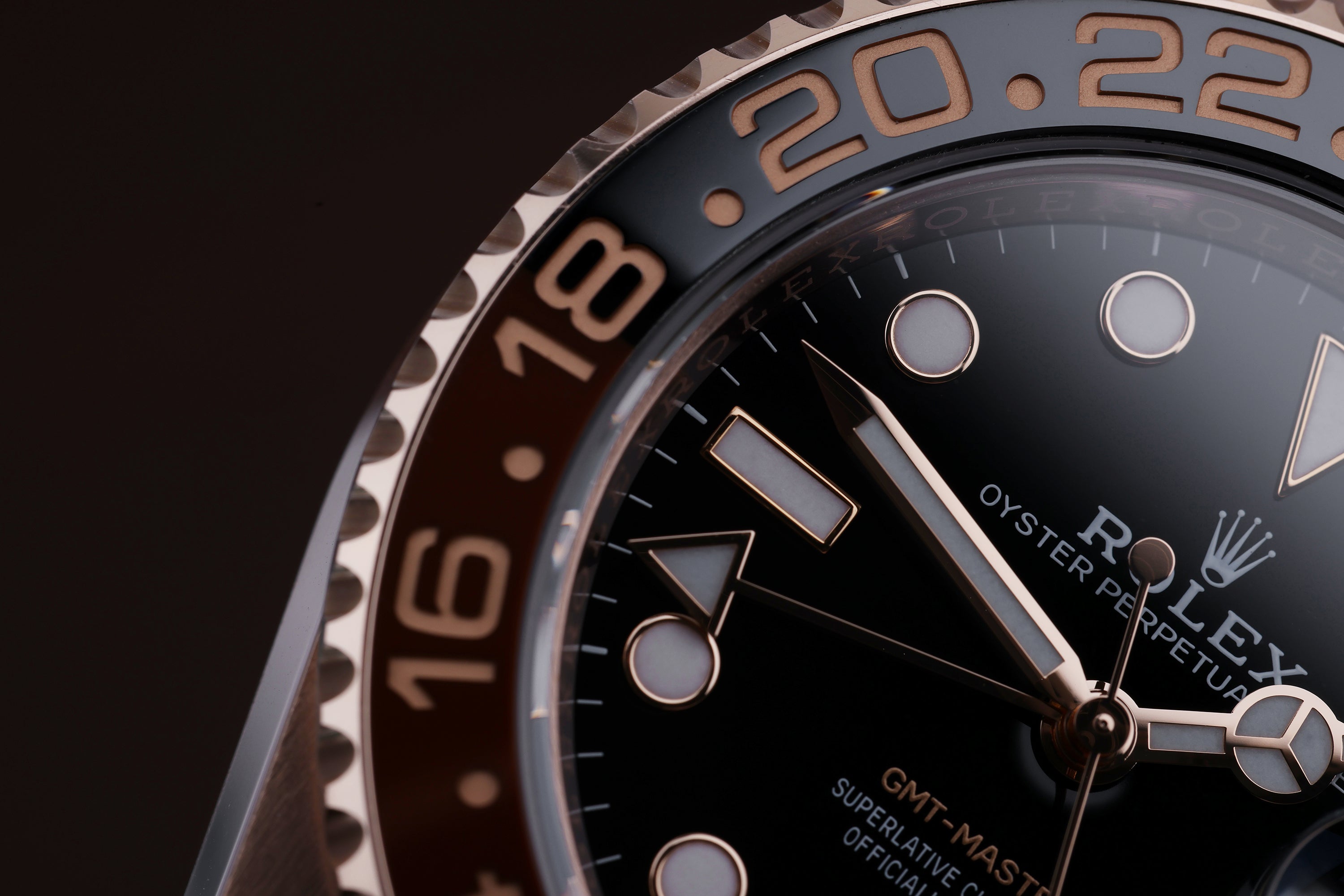 Rolex GMT-Master II Rootbeer | REF. 126715CHNR | 18k Rose Gold | 40mm | Box & Papers | 2019