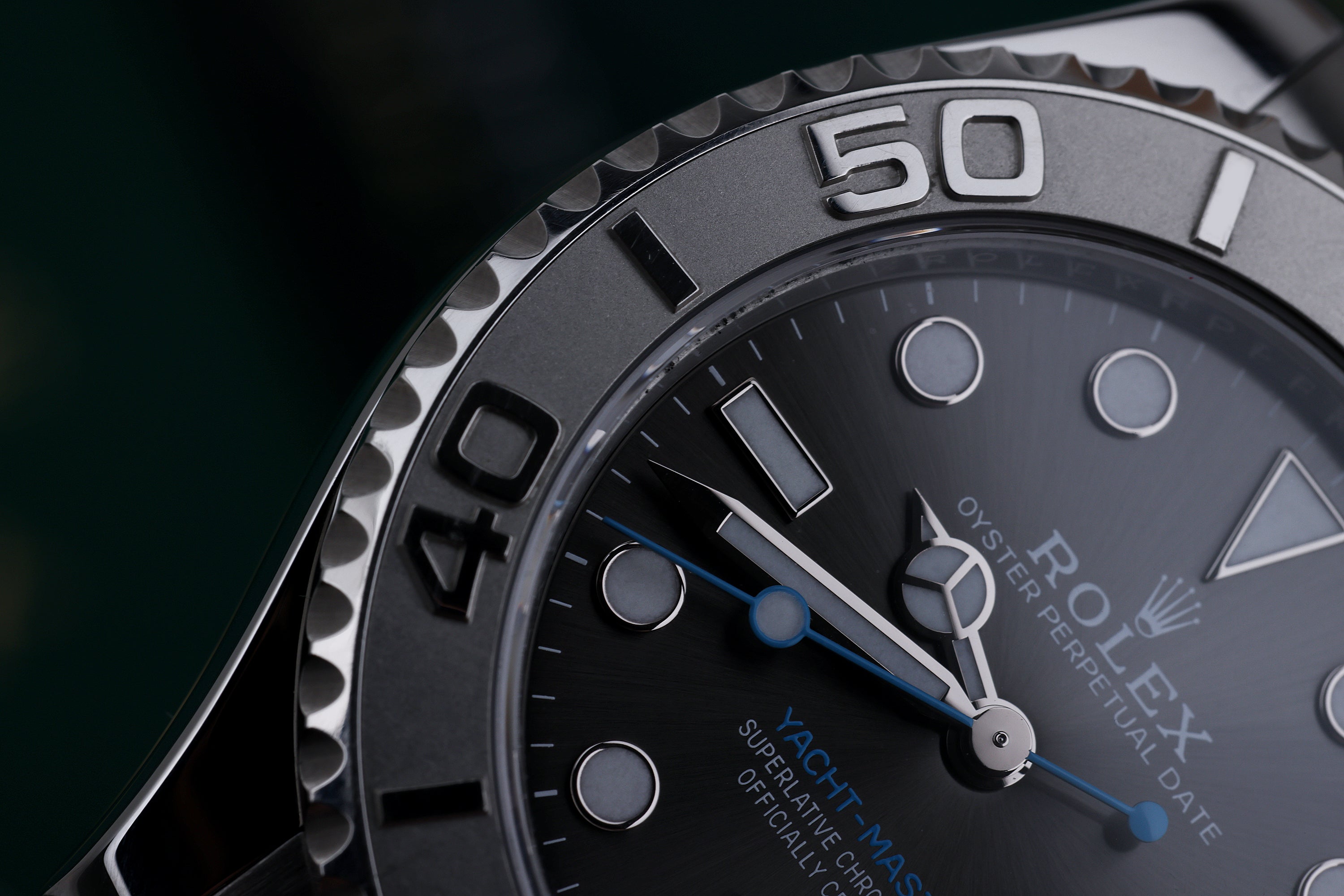 Rolex Yacht-Master 37 | REF. 268622 | Stainless Steel & Platinum | Rhoidum Dial | Box & Papers | 2022