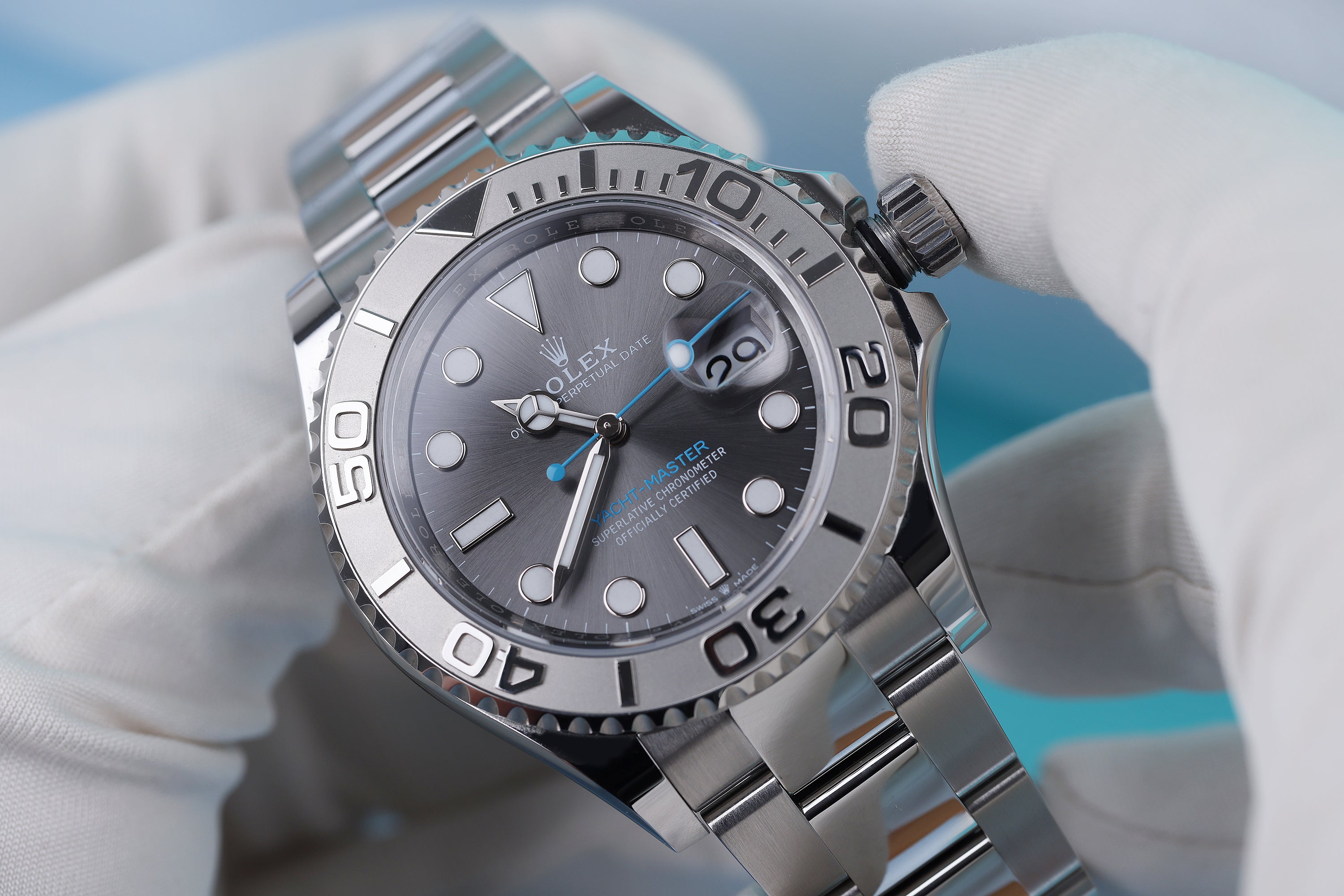 Rolex Yacht Master 40 REF 126622 Slate Dial 2023 Box Papers rolex-yacht-master-40-ref-126622-slate-dial-2023-box-papers