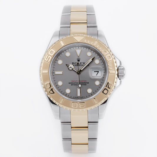 Rolex Yacht-Master 40 | REF. 16623 | Silver Dial | Stainless Steel & 18k Yellow Gold