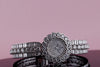 The Royal Diamond Lady Wristwatch | REF. BA 32 | Pave Diamond | 18k White Gold | 27mm | Quartz | 1990's