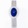 Vacheron Constantin Ladies Vintage Watch | Lapis Lazuli Dial | Double Row Diamond Bezel | 22mm | 18k White Gold | Circa 1980's