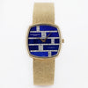 Rare Vacheron Constantin | Lapis Lazuli & Diamond Dial | 18k Yellow Gold | Circa 1980s