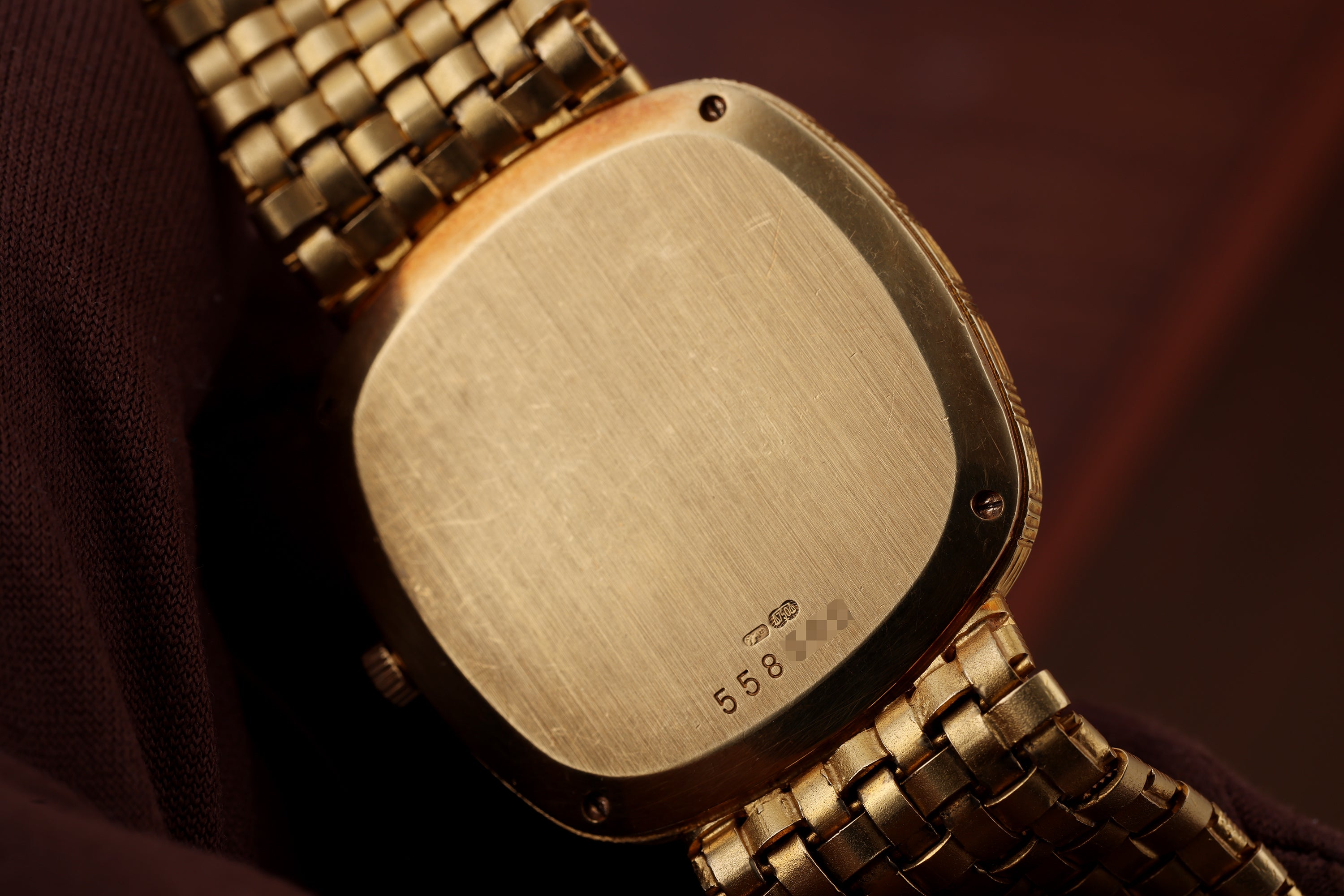 Vacheron Constantin 1980's Vintage Wristwatch | 18k Yellow Gold | 30mm | Woven Bracelet