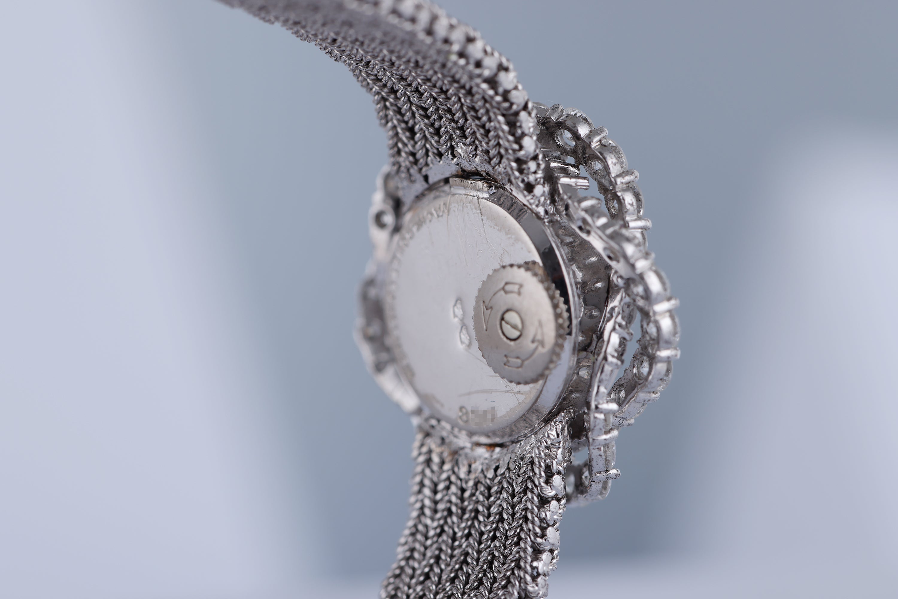 Vacheron Constantin Ladies Wristwatch | Diamond Flower Bezel | 18k White Gold | Circa 1980's