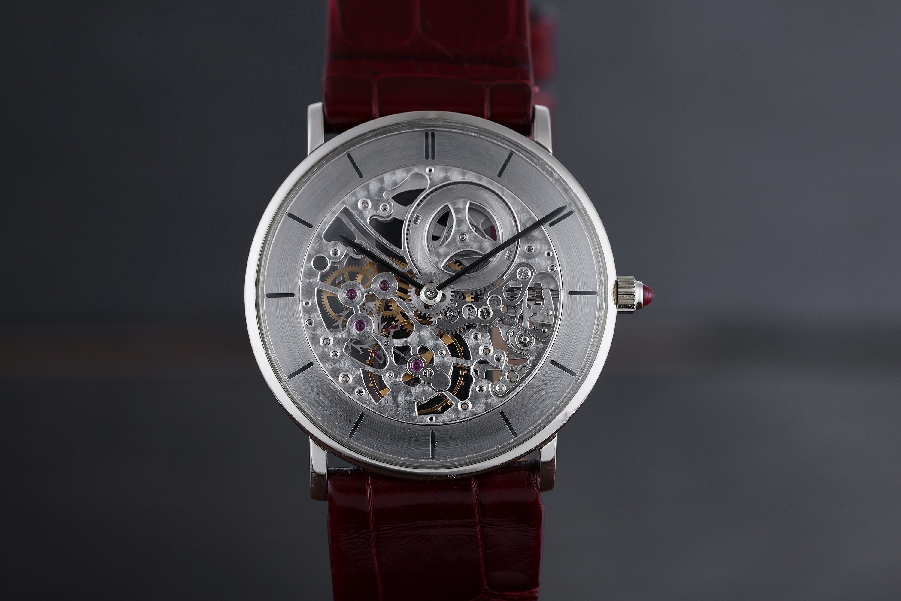 Vacheron Constantin Skeleton Patrimony Squelette | REF. 7066 | 18k White Gold | 30mm | 1967