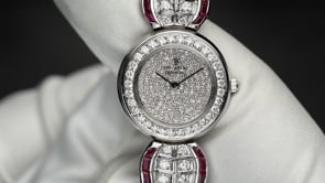 The Royal Diamond Vintage Ladies Wristwatch  Pavé