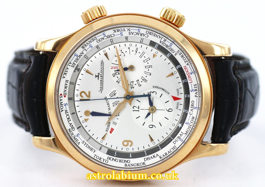 Men s Jaeger LeCoultre Wolrd Time Limited Edition Rose Gold